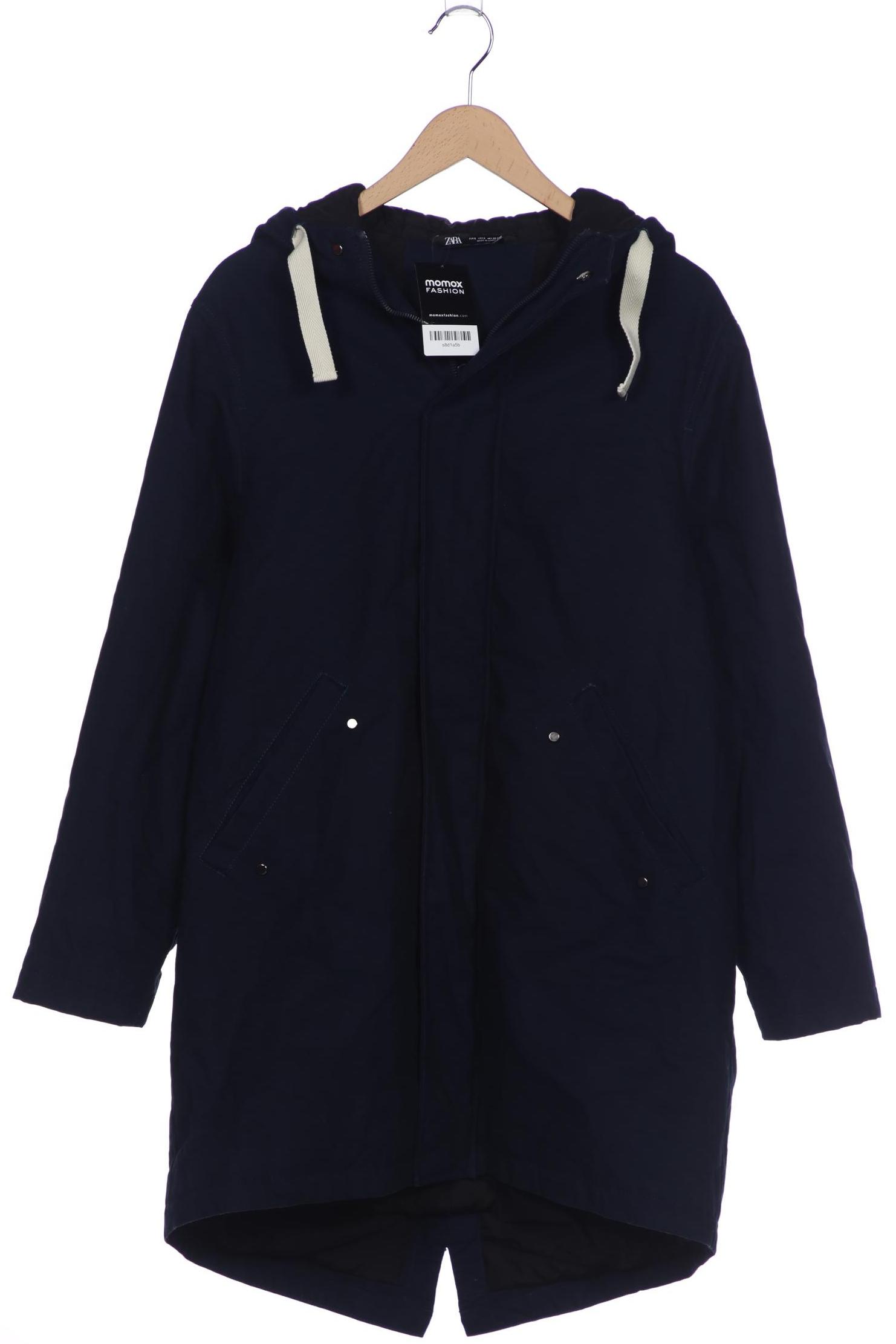 

Zara Herren Mantel, marineblau, Gr. 46
