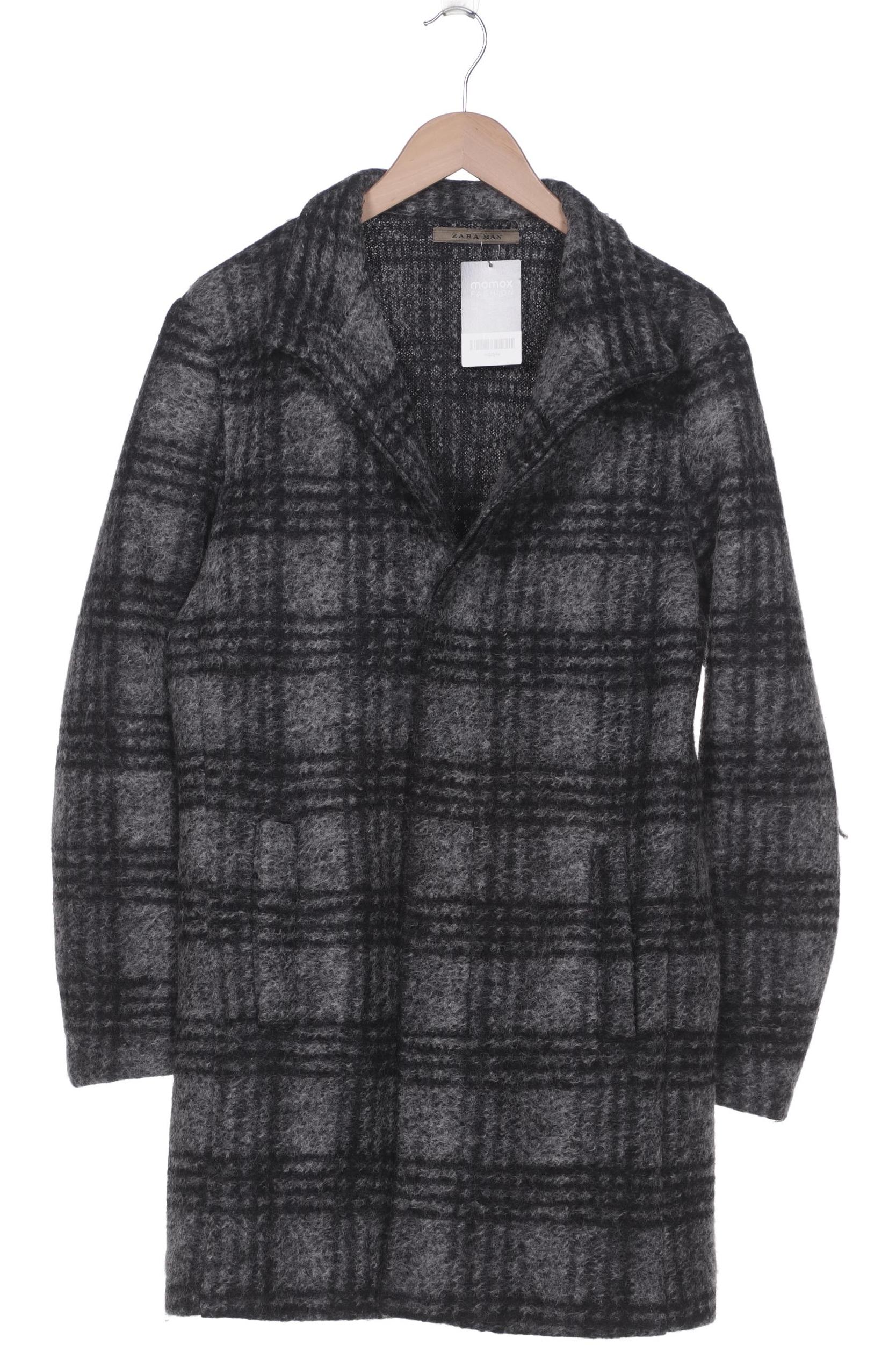 

ZARA Herren Mantel, grau