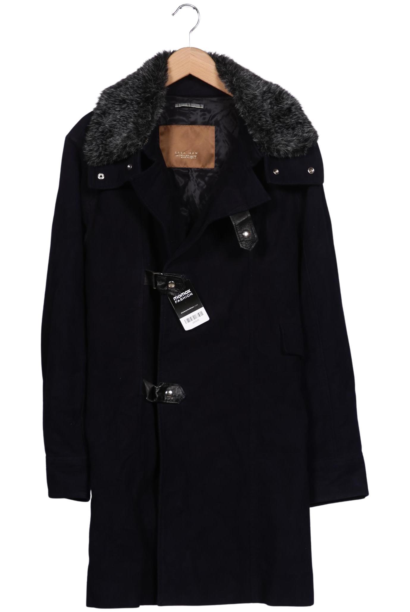 

Zara Herren Mantel, marineblau, Gr. 56