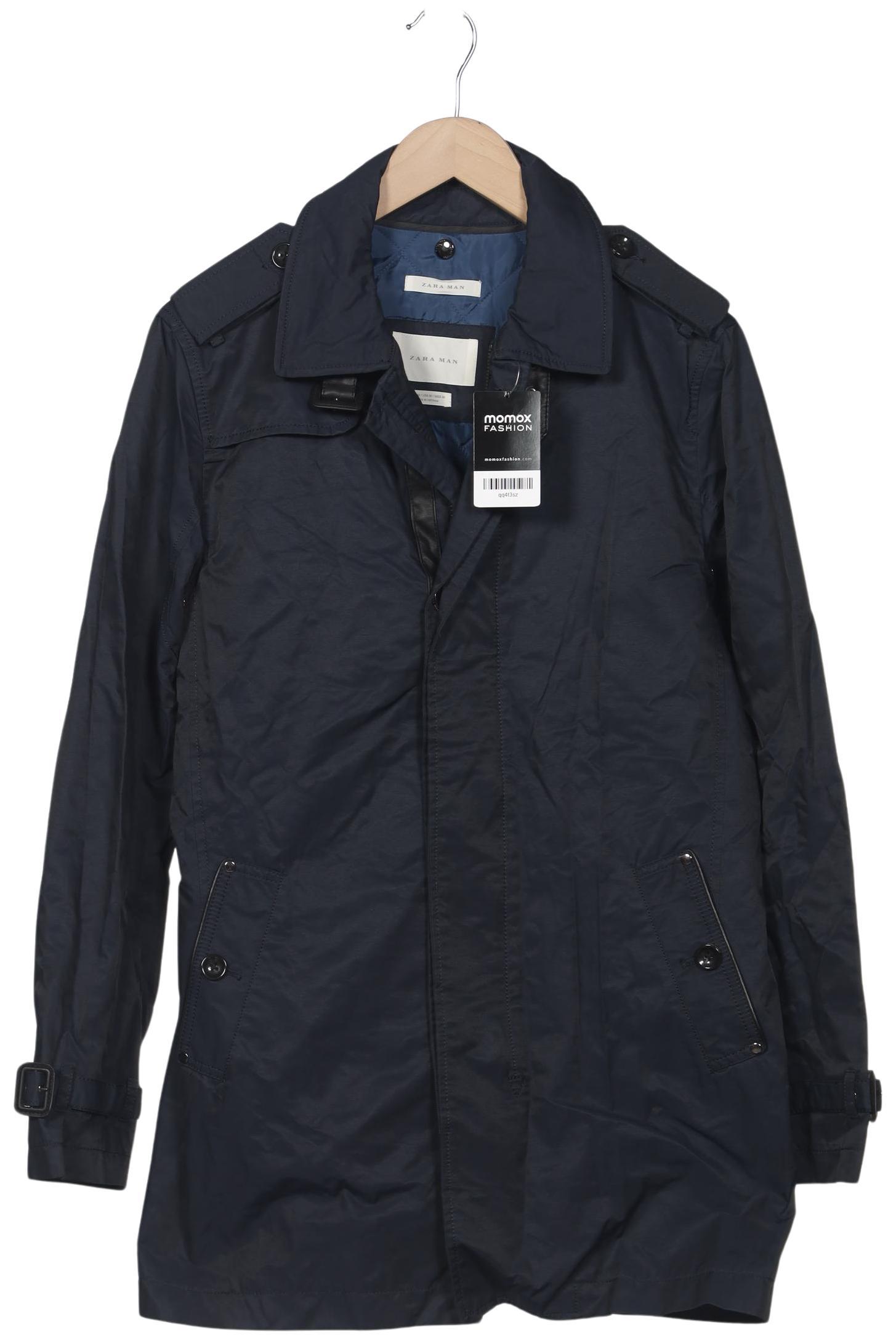 

Zara Herren Mantel, marineblau, Gr. 48