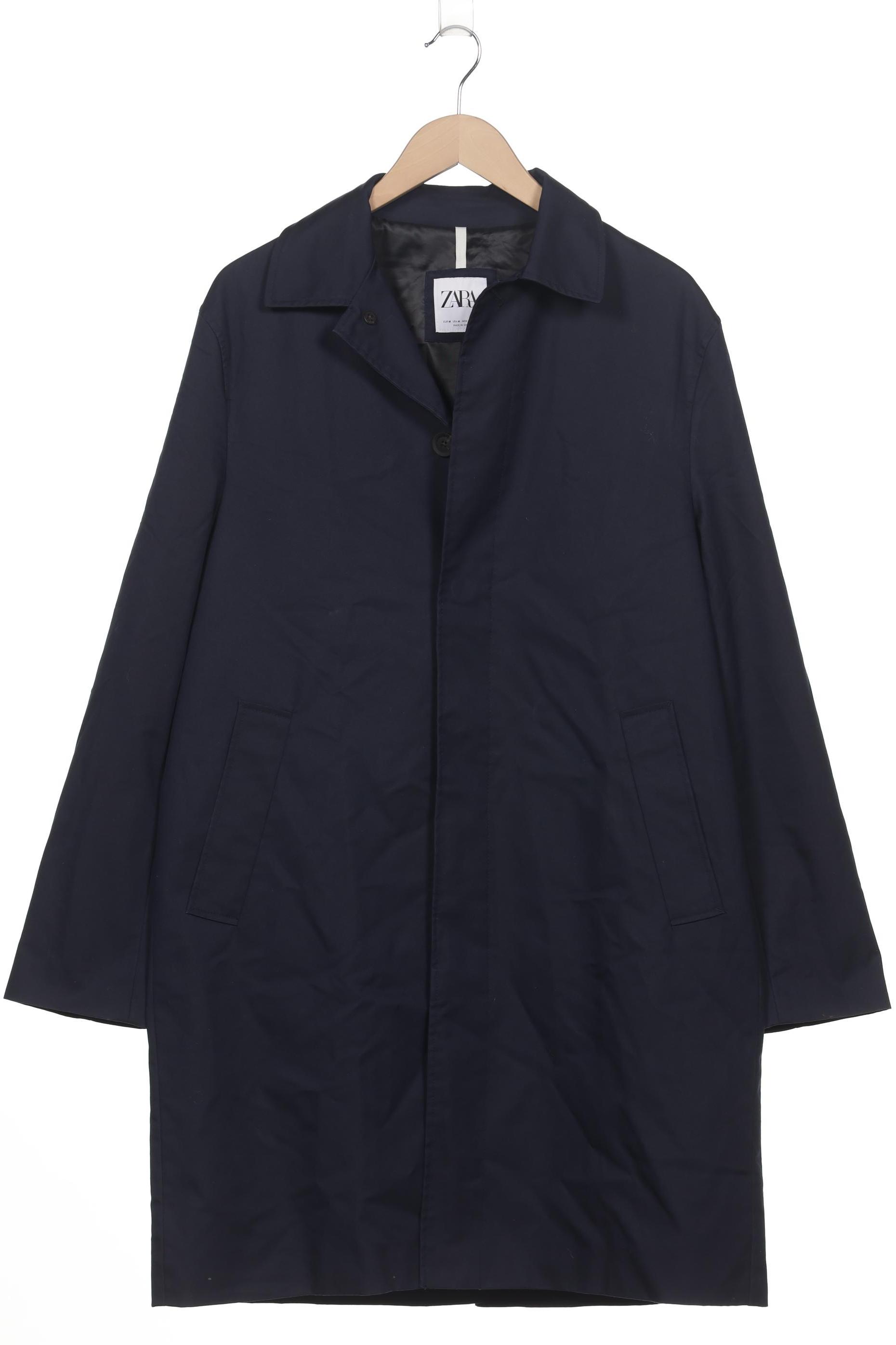 

Zara Herren Mantel, marineblau, Gr. 48