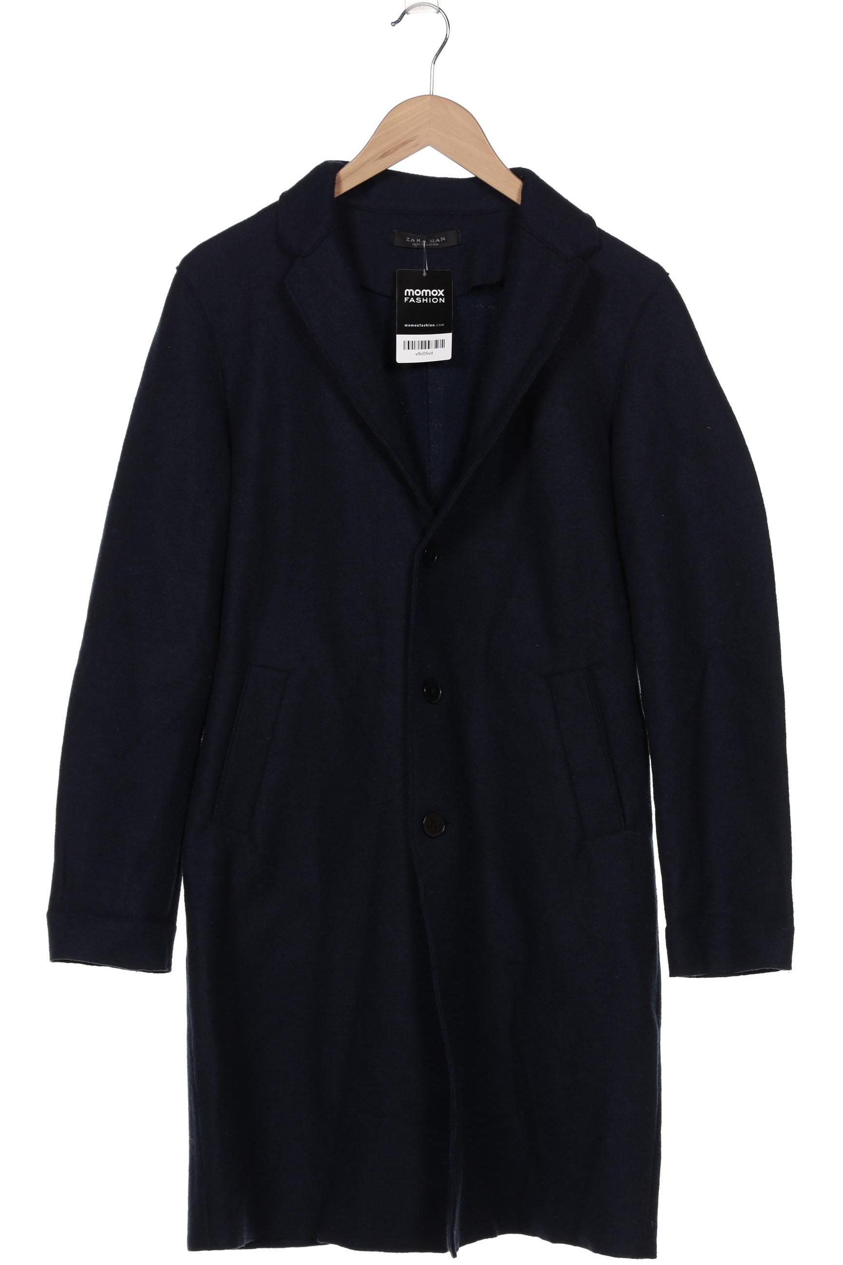 

Zara Herren Mantel, marineblau, Gr. 48