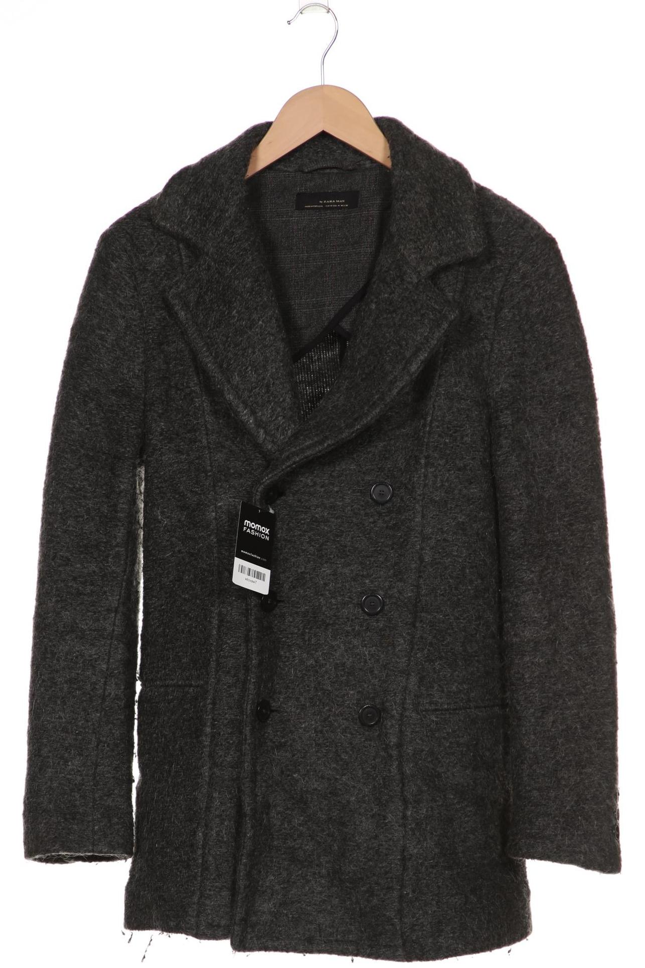 

ZARA Herren Mantel, grau