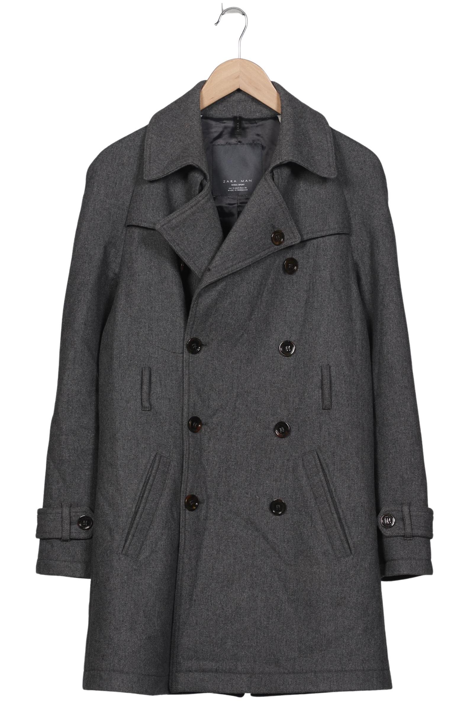 

Zara Herren Mantel, grau, Gr. 46