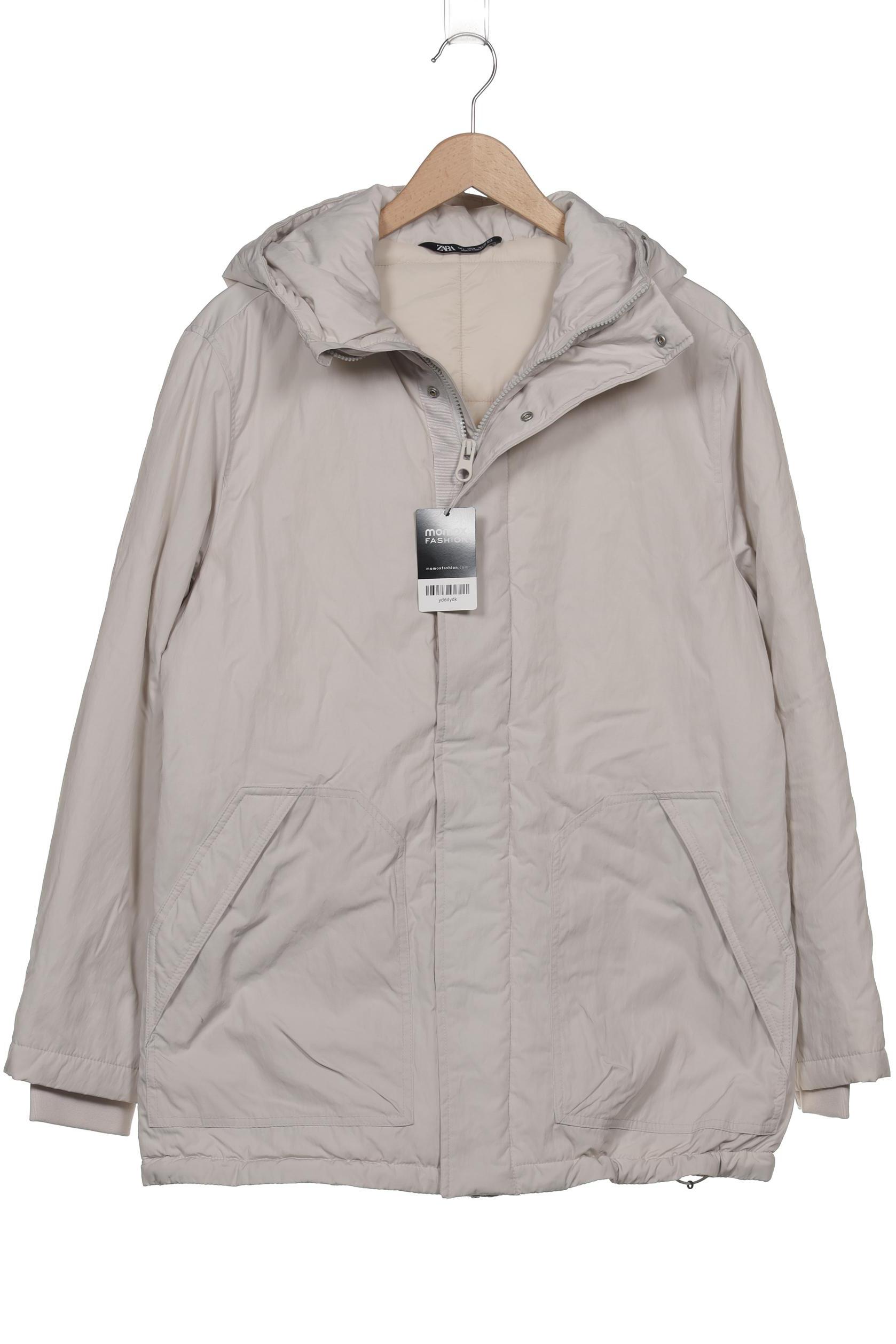 Thumbnail - Zara Herren Mantel, cremeweiß, Gr. 46