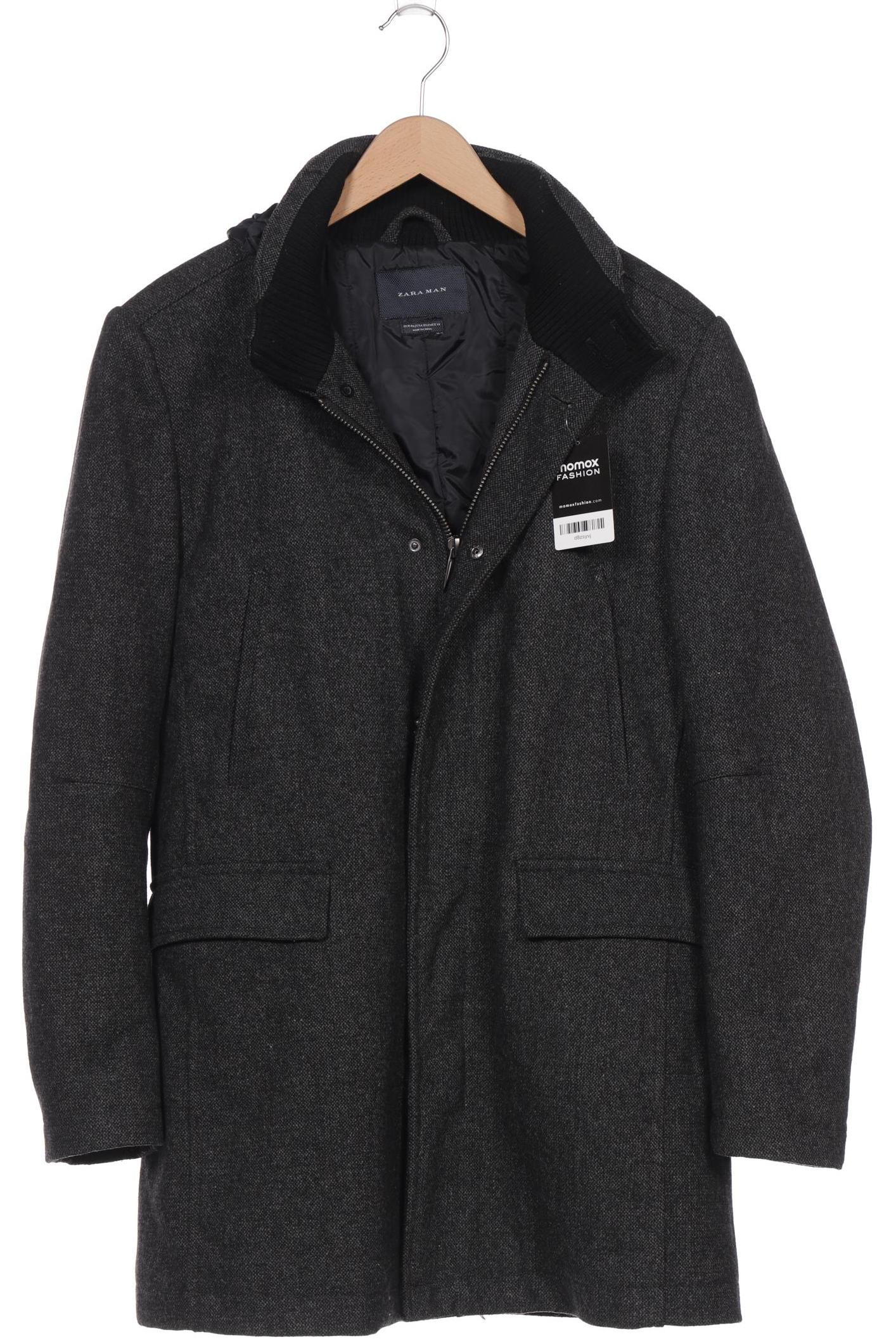 

ZARA Herren Mantel, grau