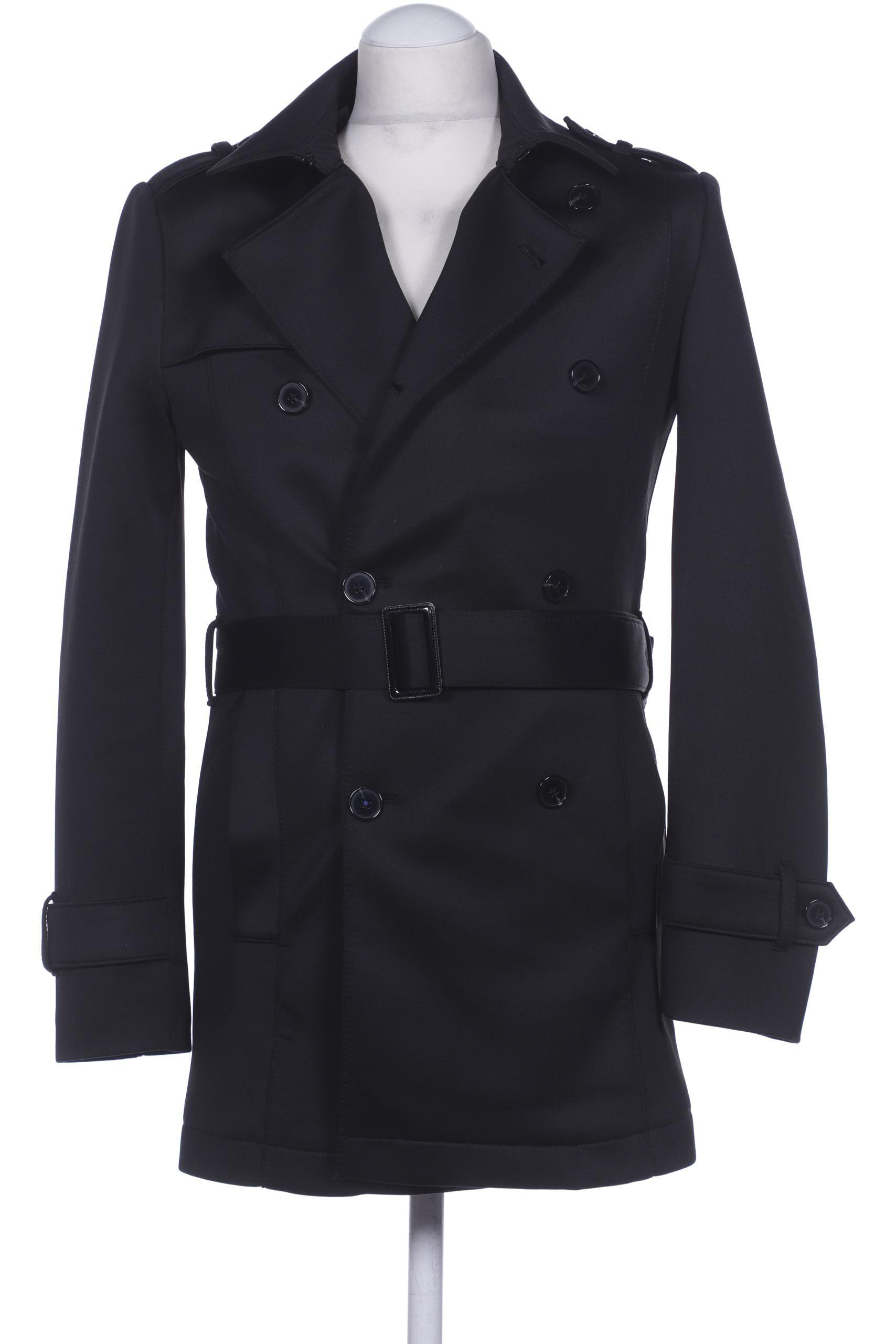 

ZARA Herren Mantel, schwarz