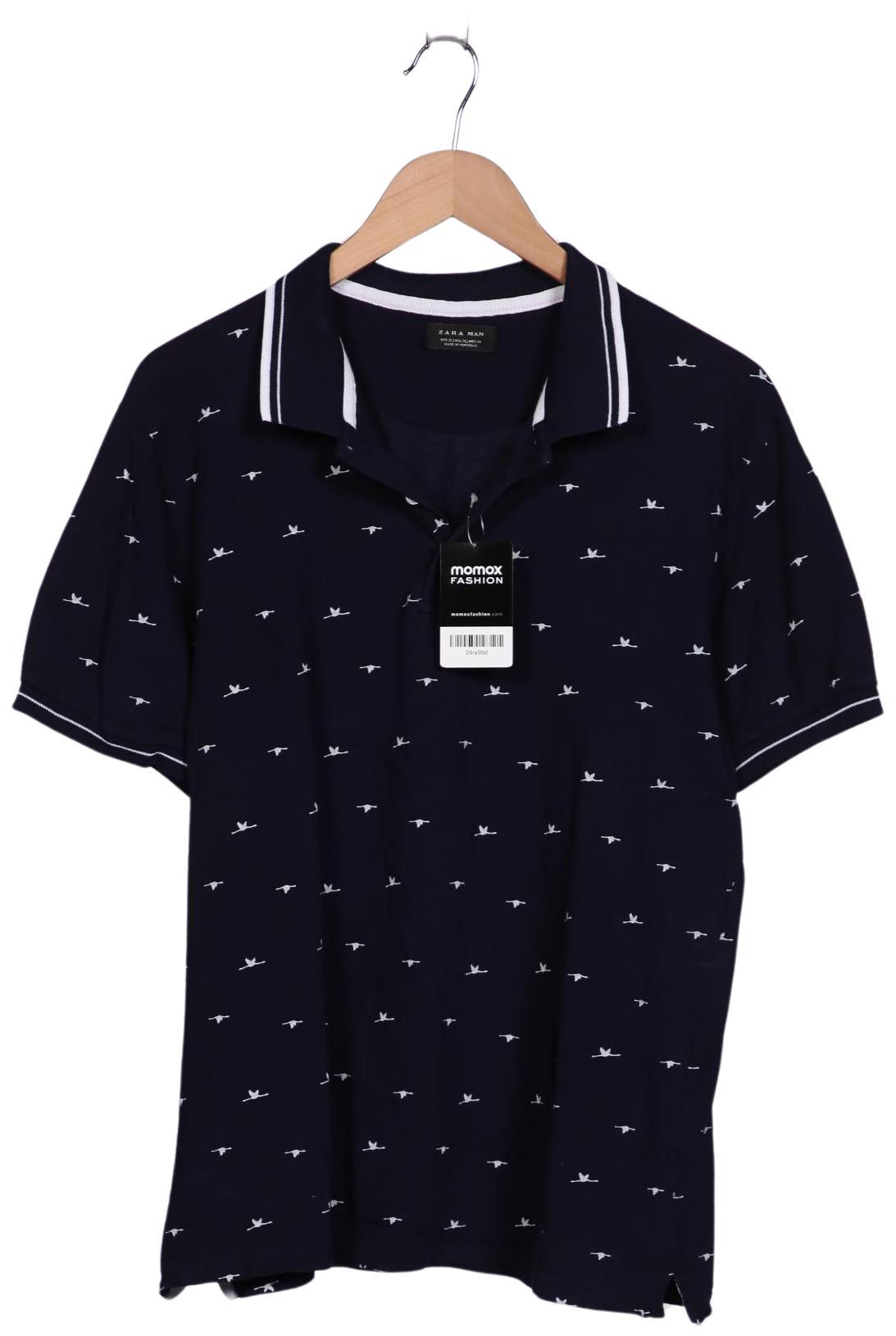 

Zara Herren Poloshirt, marineblau, Gr. 54