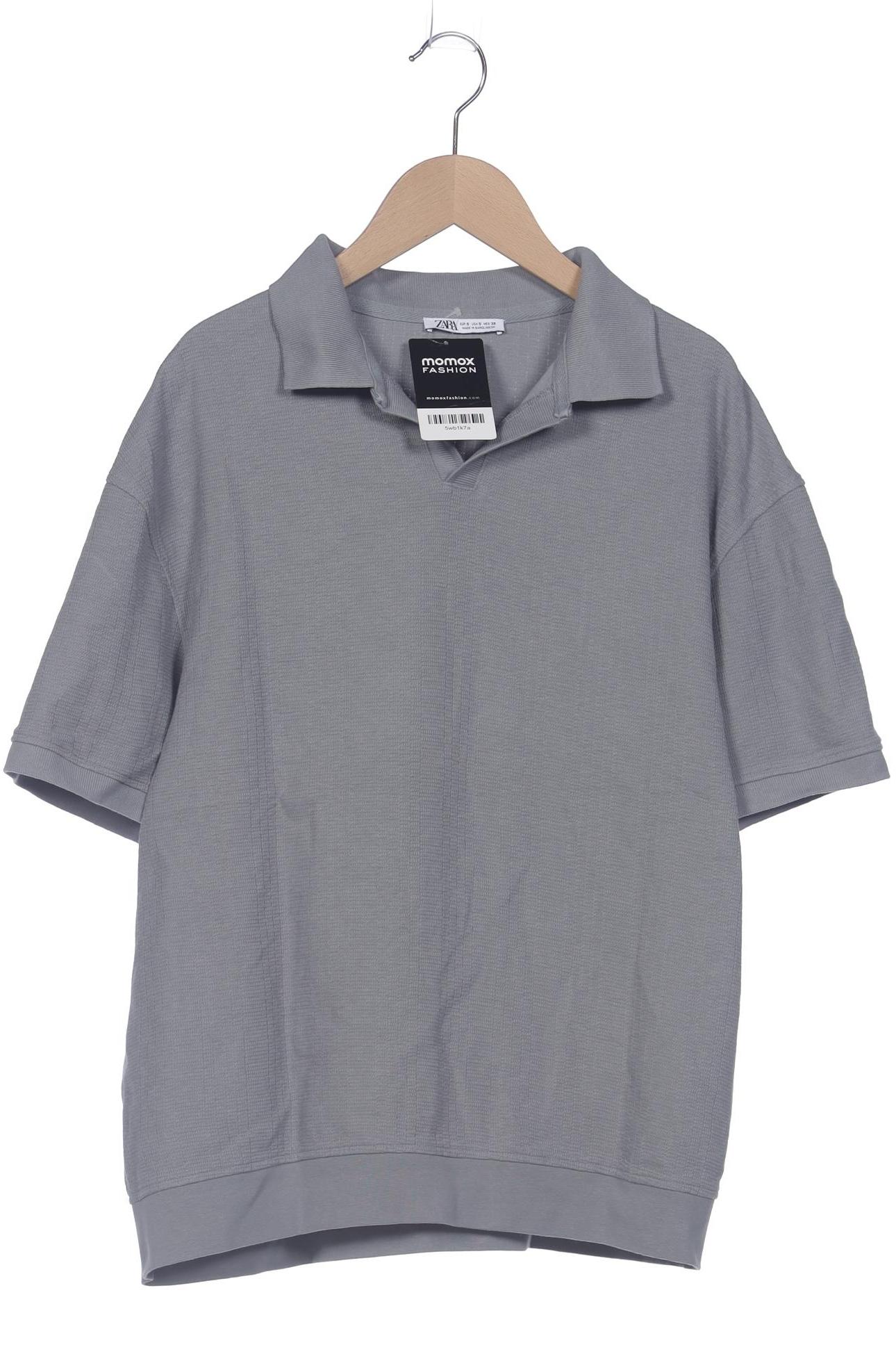 

Zara Herren Poloshirt, blau, Gr. 46