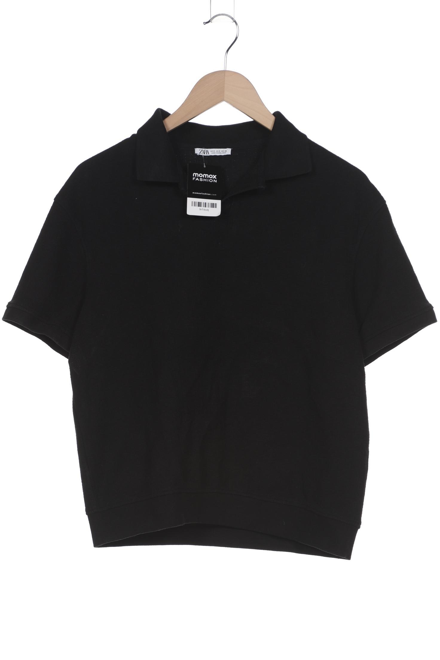 

Zara Herren Poloshirt, schwarz, Gr. 46