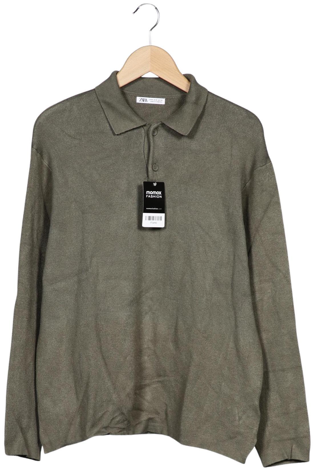 

Zara Herren Poloshirt, grün, Gr. 48