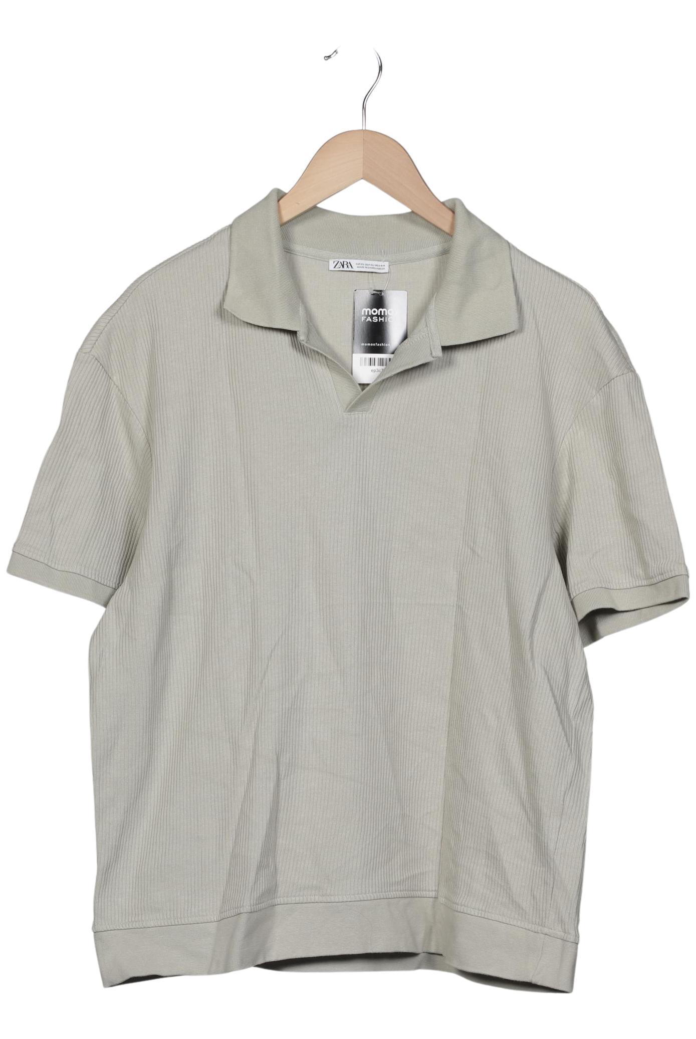 

Zara Herren Poloshirt, hellgrün, Gr. 54