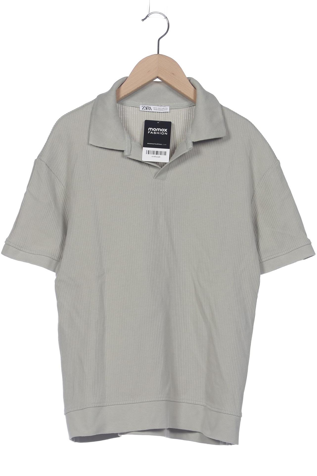 Thumbnail - Zara Herren Poloshirt, hellgrün, Gr. 46