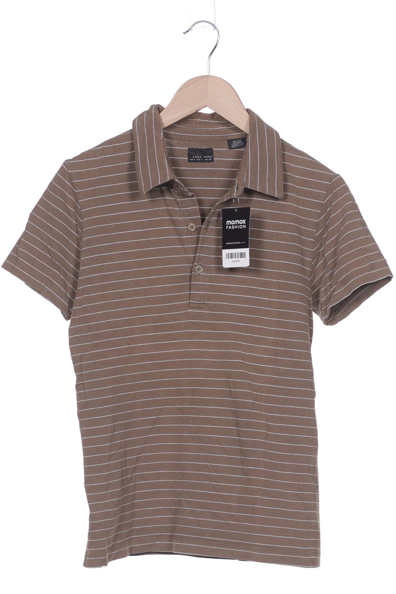 

Zara Herren Poloshirt, beige, Gr. 48