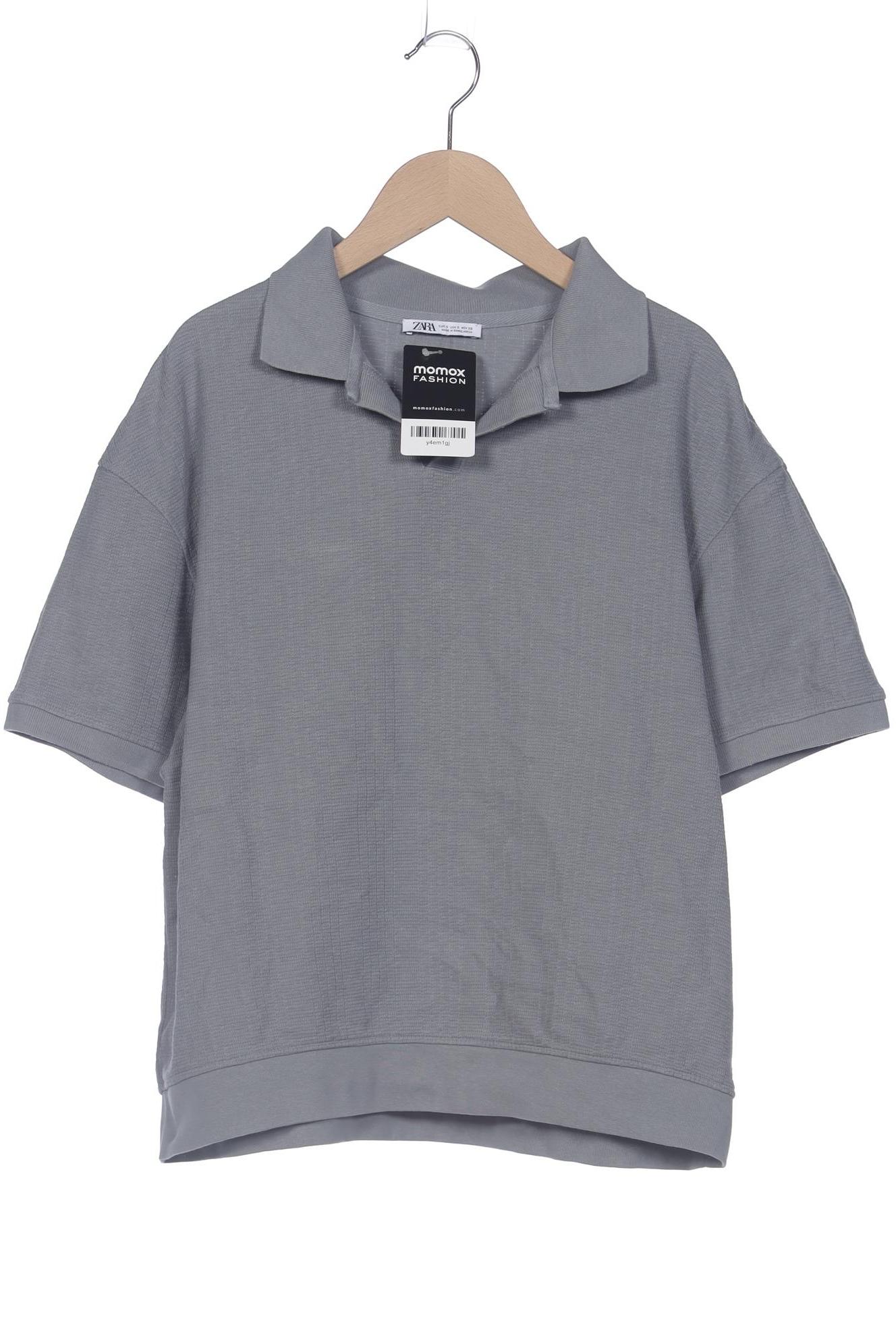 

Zara Herren Poloshirt, blau, Gr. 46
