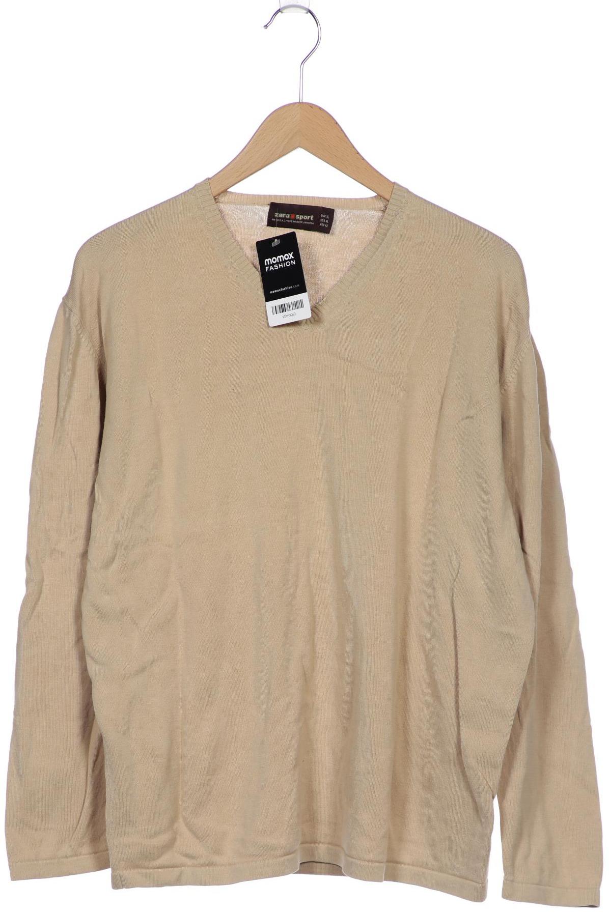 

ZARA Herren Pullover, beige