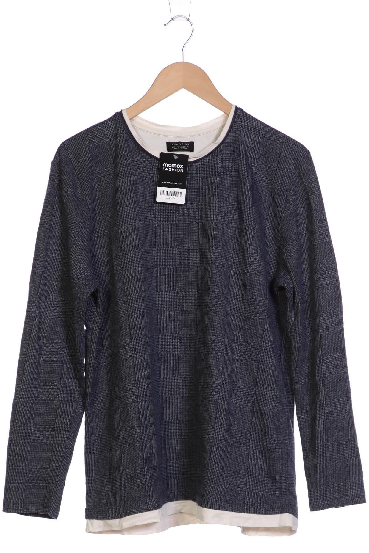 

ZARA Herren Pullover, blau