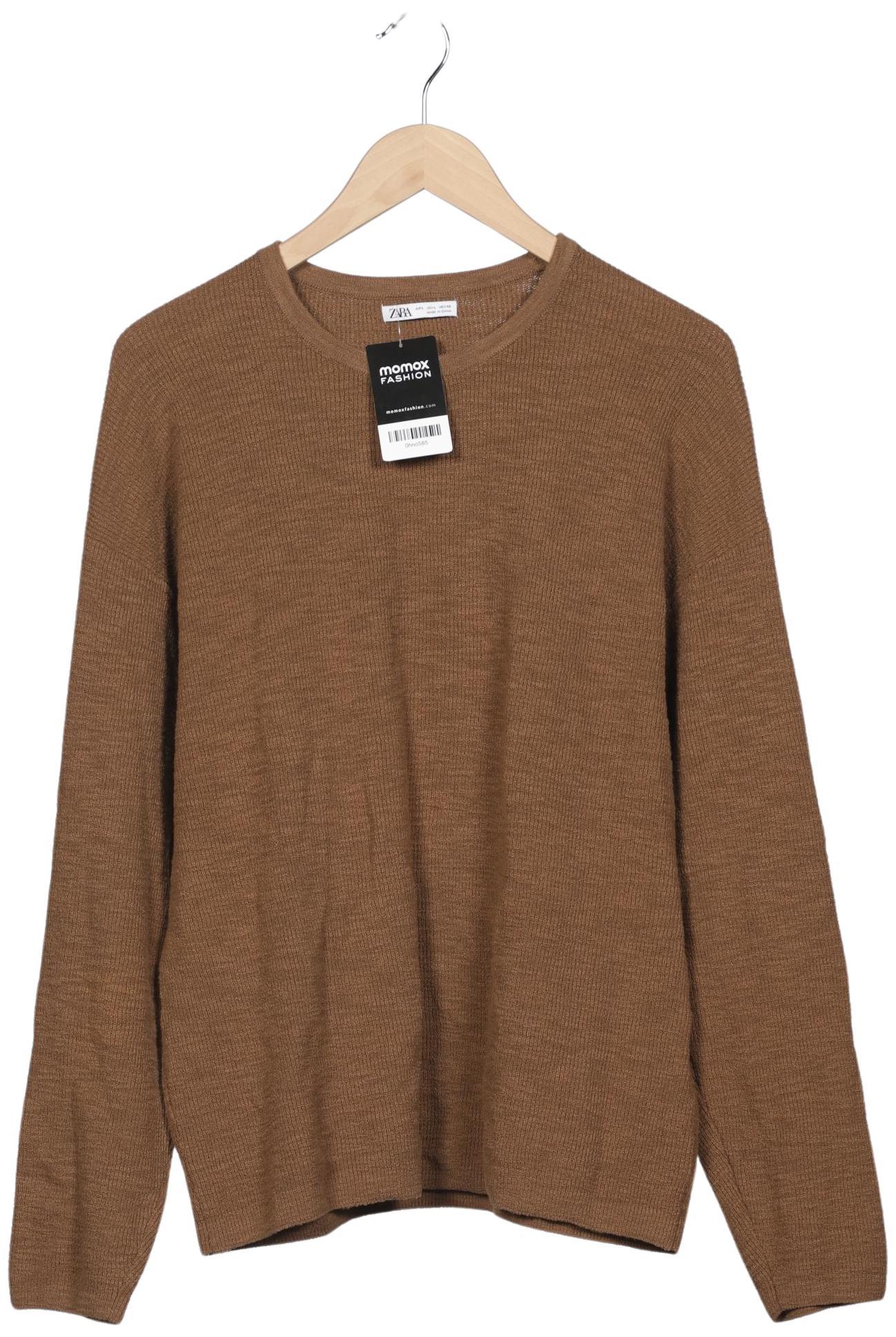 Thumbnail - Zara Herren Pullover, braun, Gr. 52