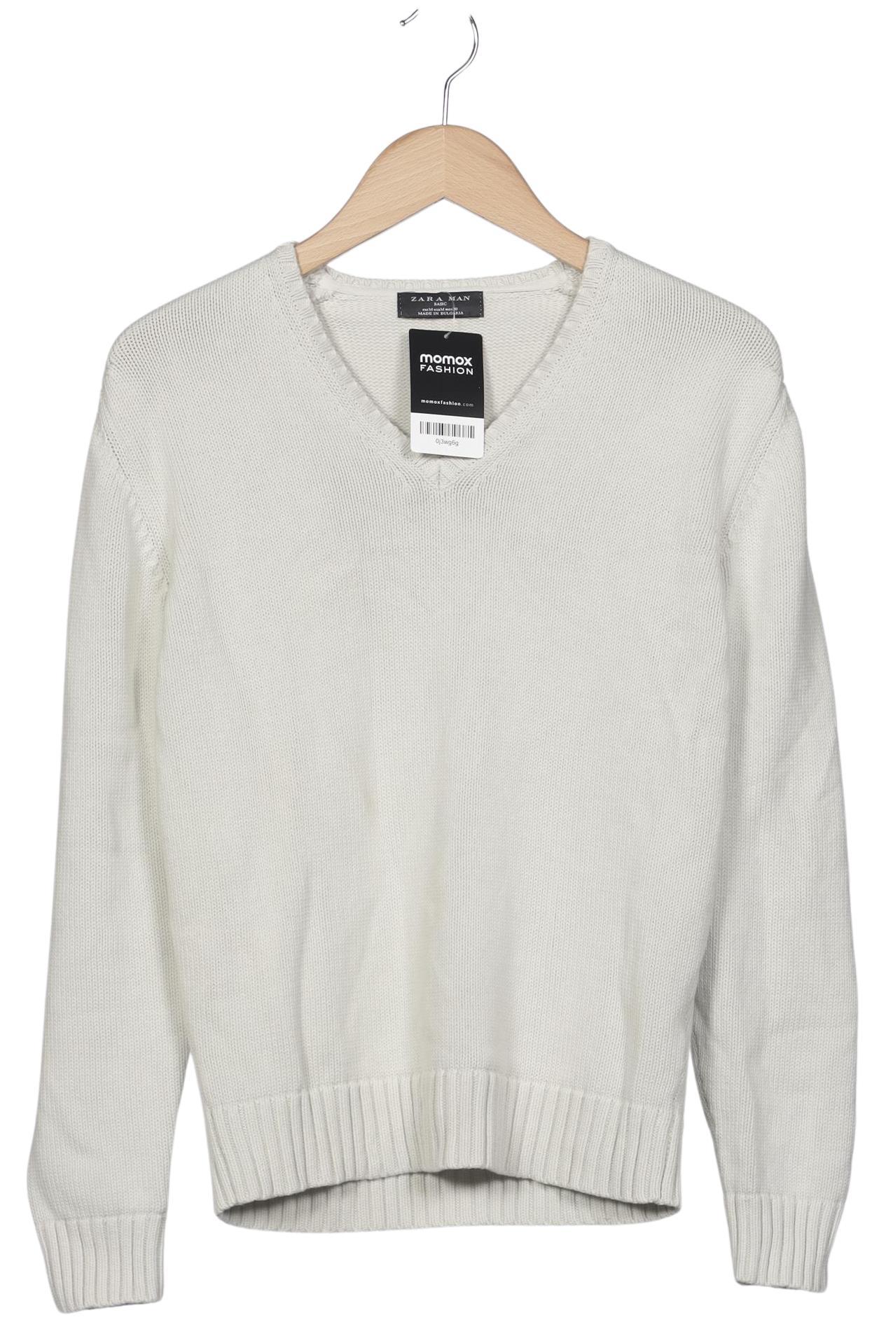 

Zara Herren Pullover, cremeweiß, Gr. 48