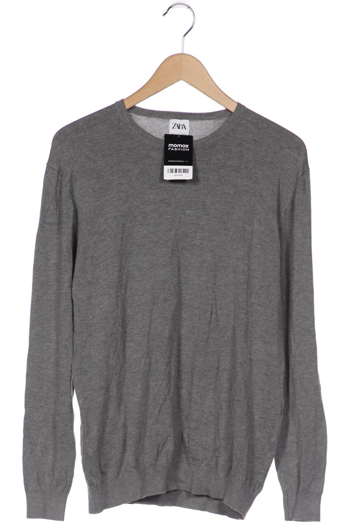 

ZARA Herren Pullover, grau