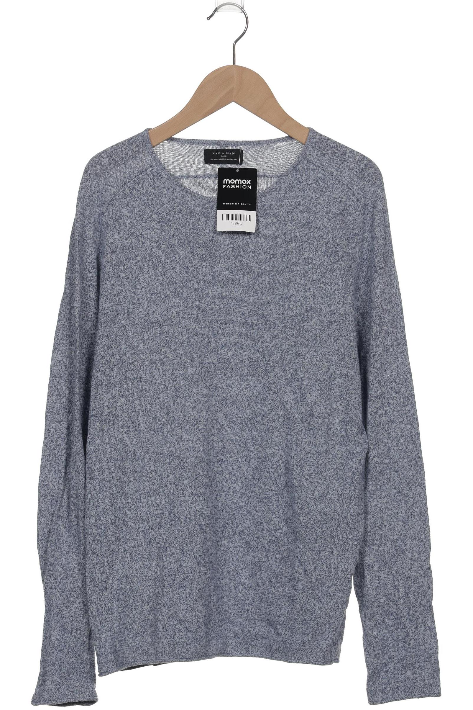 

Zara Herren Pullover, blau, Gr. 48