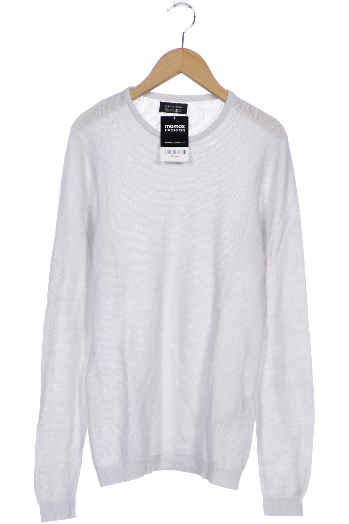 

ZARA Herren Pullover, grau