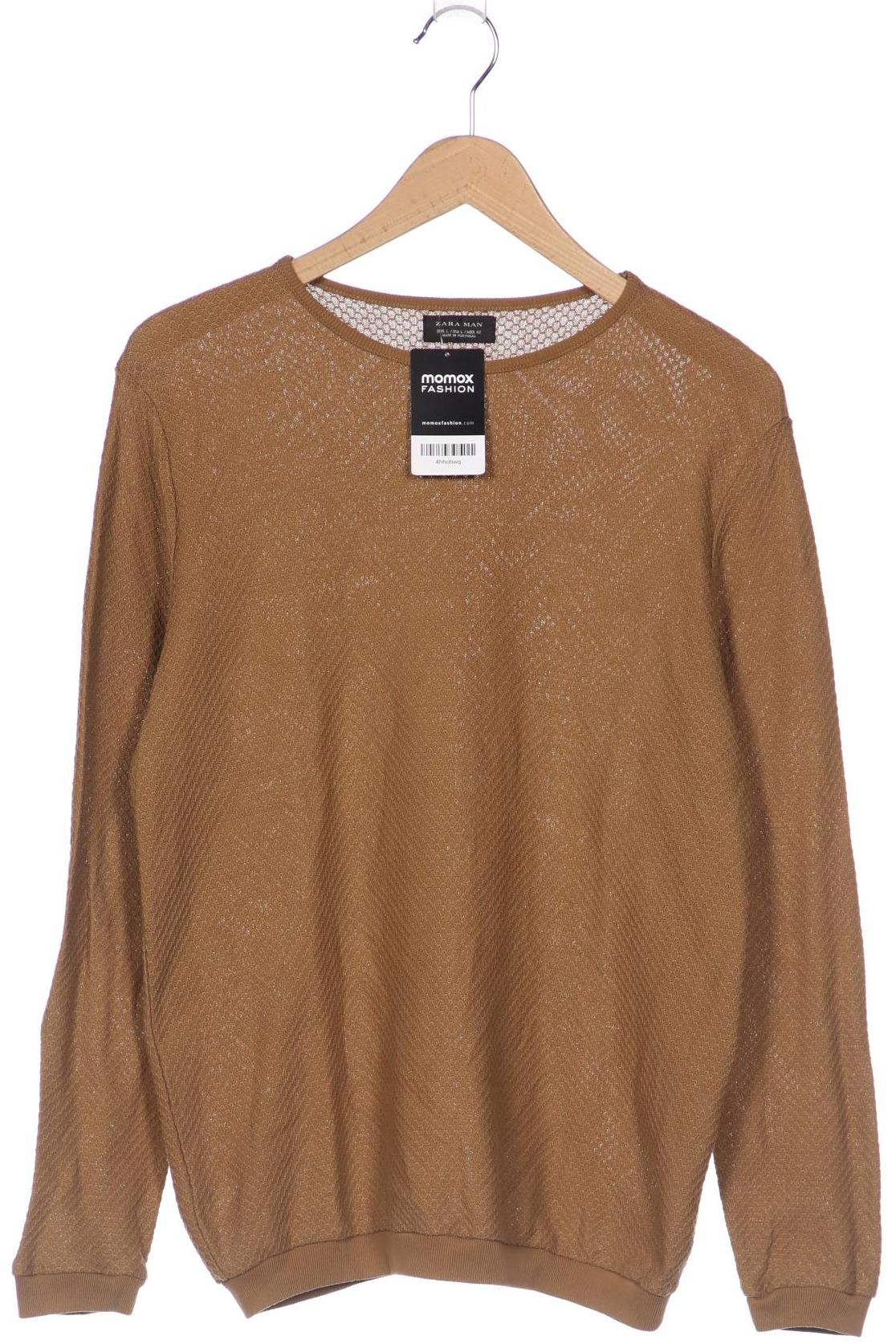 

ZARA Herren Pullover, beige
