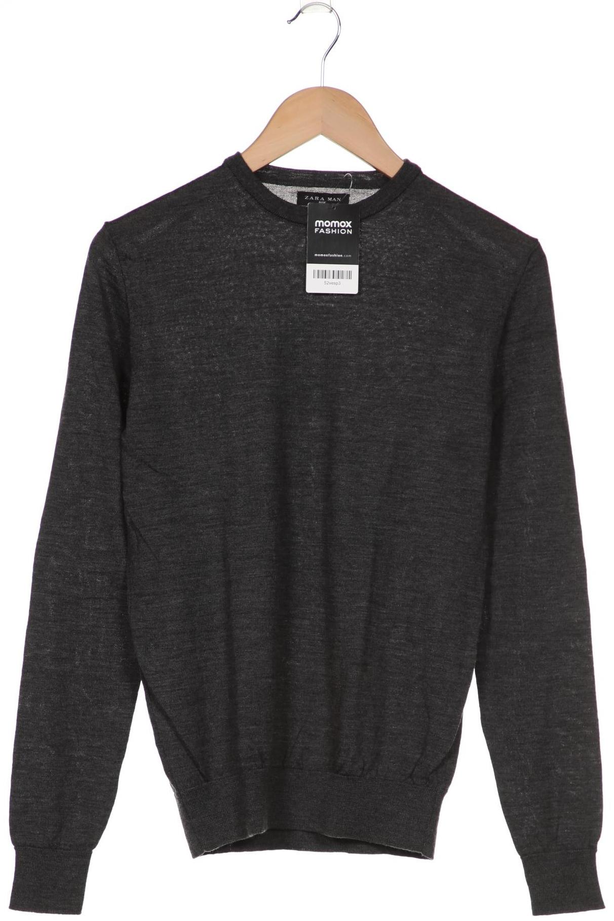 

ZARA Herren Pullover, grau