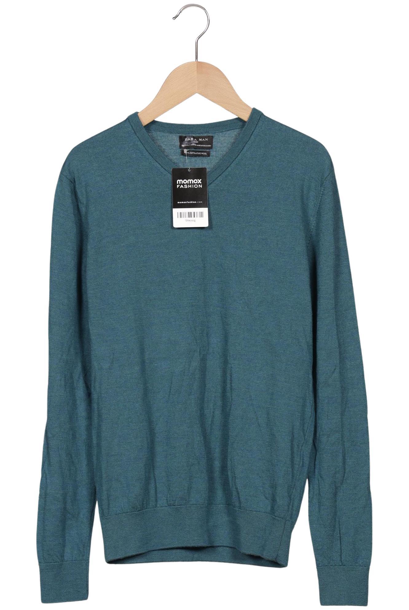 

Zara Herren Pullover, türkis, Gr. 46
