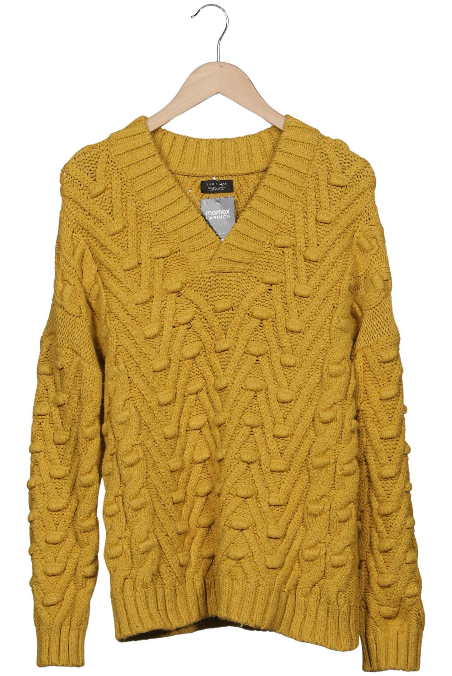 

Zara Herren Pullover, gelb, Gr. 52