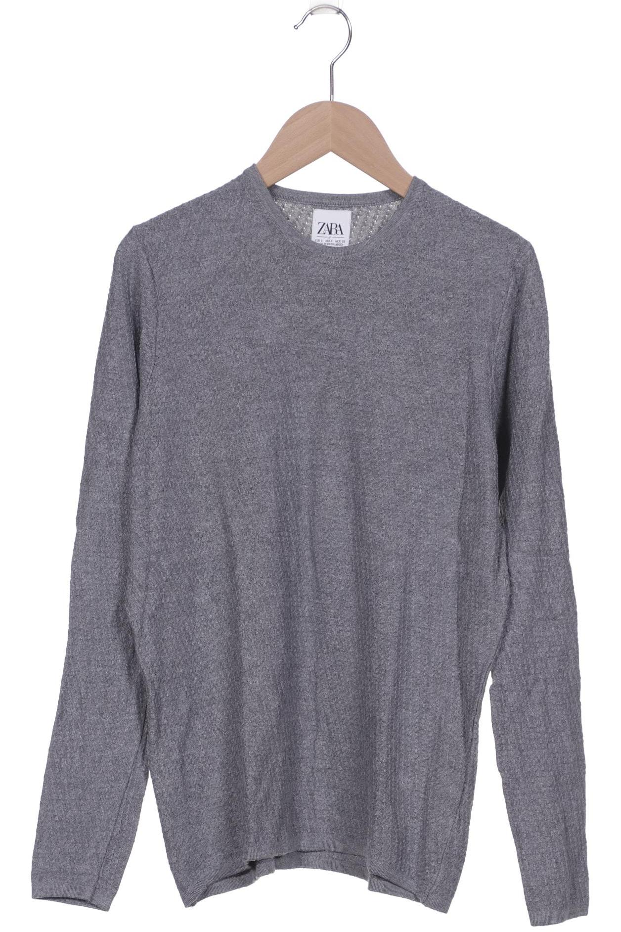 

ZARA Herren Pullover, grau