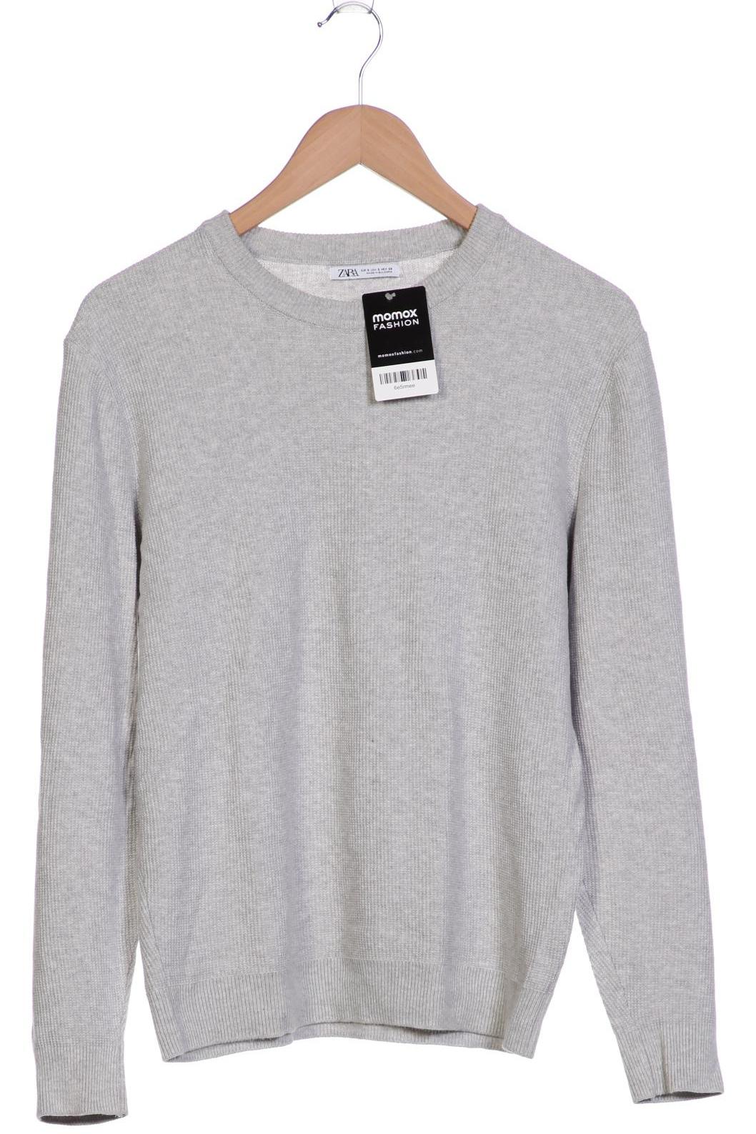 

ZARA Herren Pullover, grau