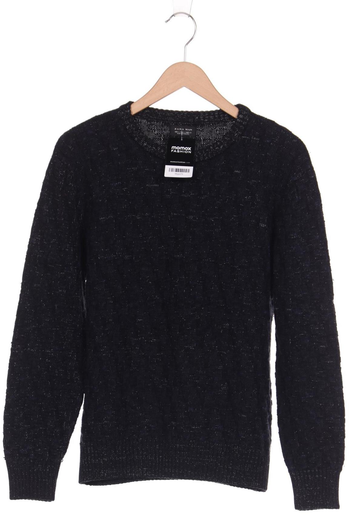 

ZARA Herren Pullover, schwarz