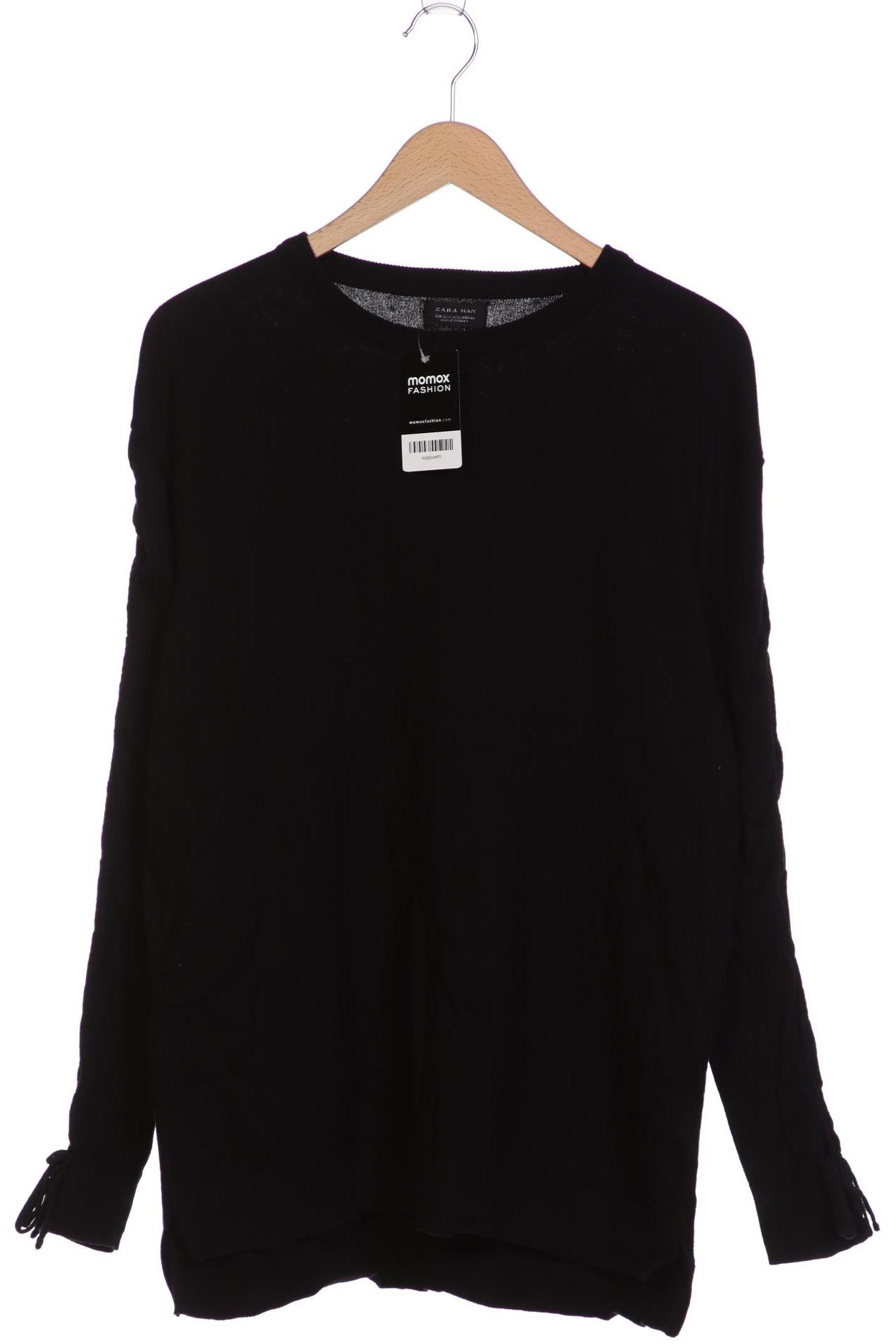 

ZARA Herren Pullover, schwarz