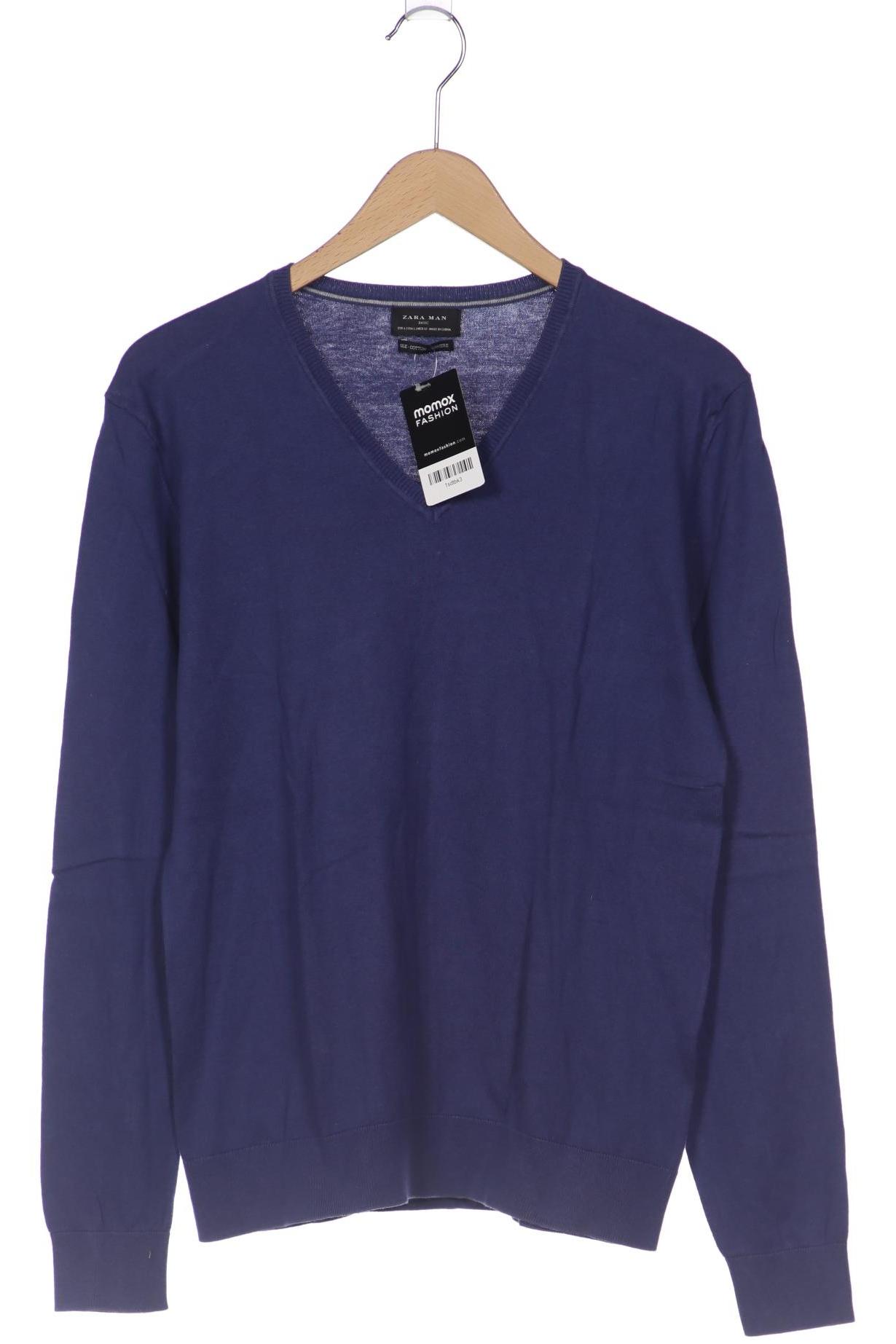 

Zara Herren Pullover, blau, Gr. 52