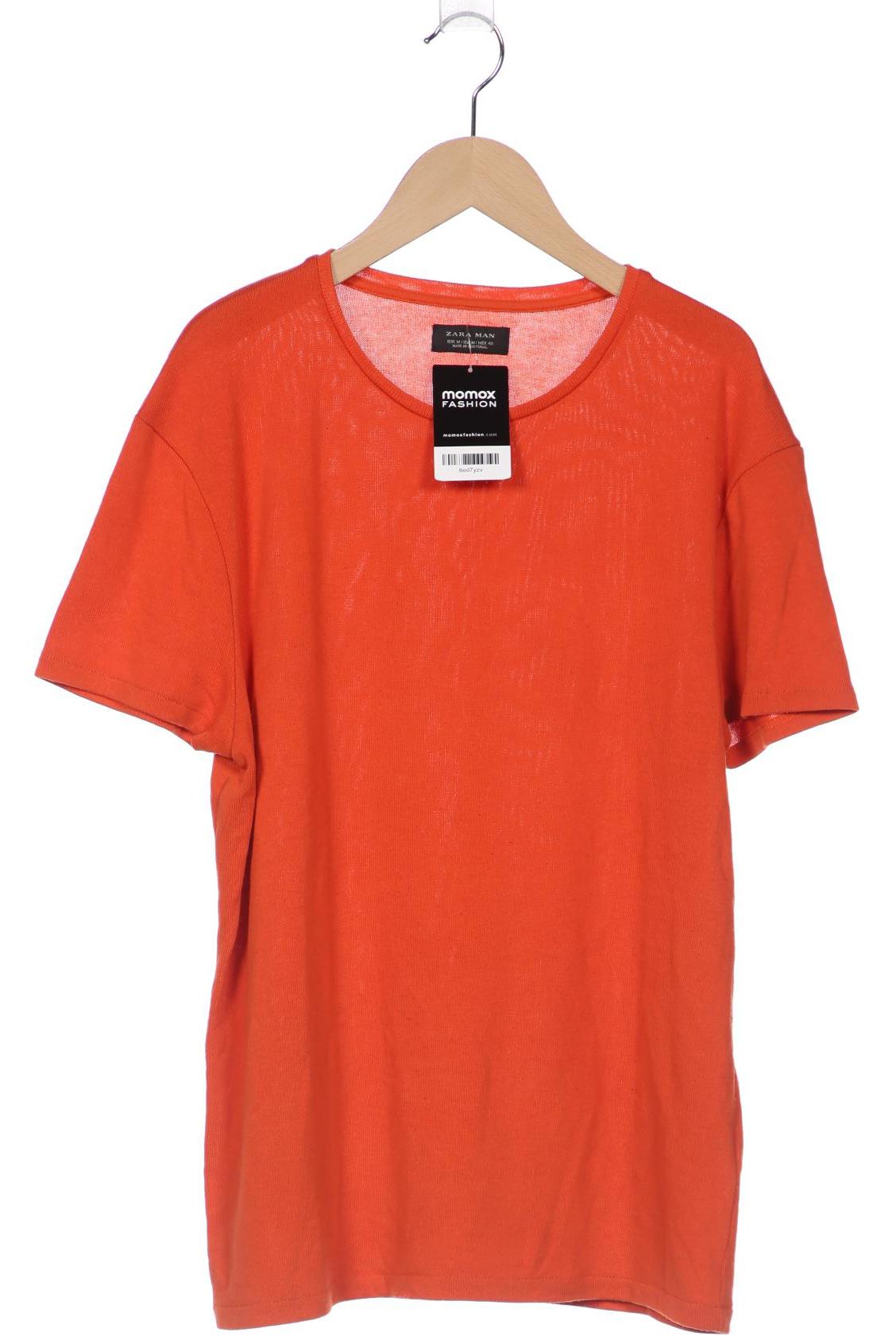 

ZARA Herren Pullover, orange