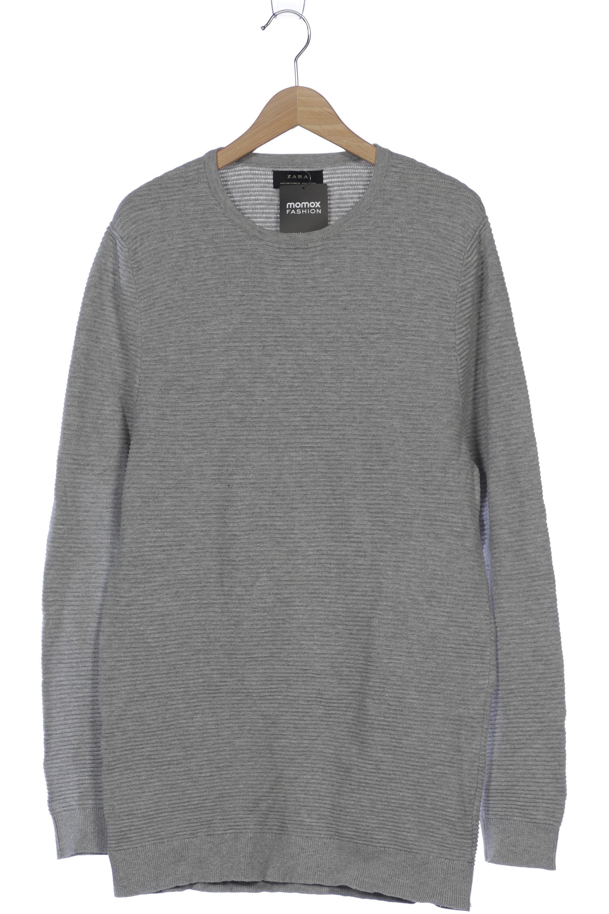

ZARA Herren Pullover, grau