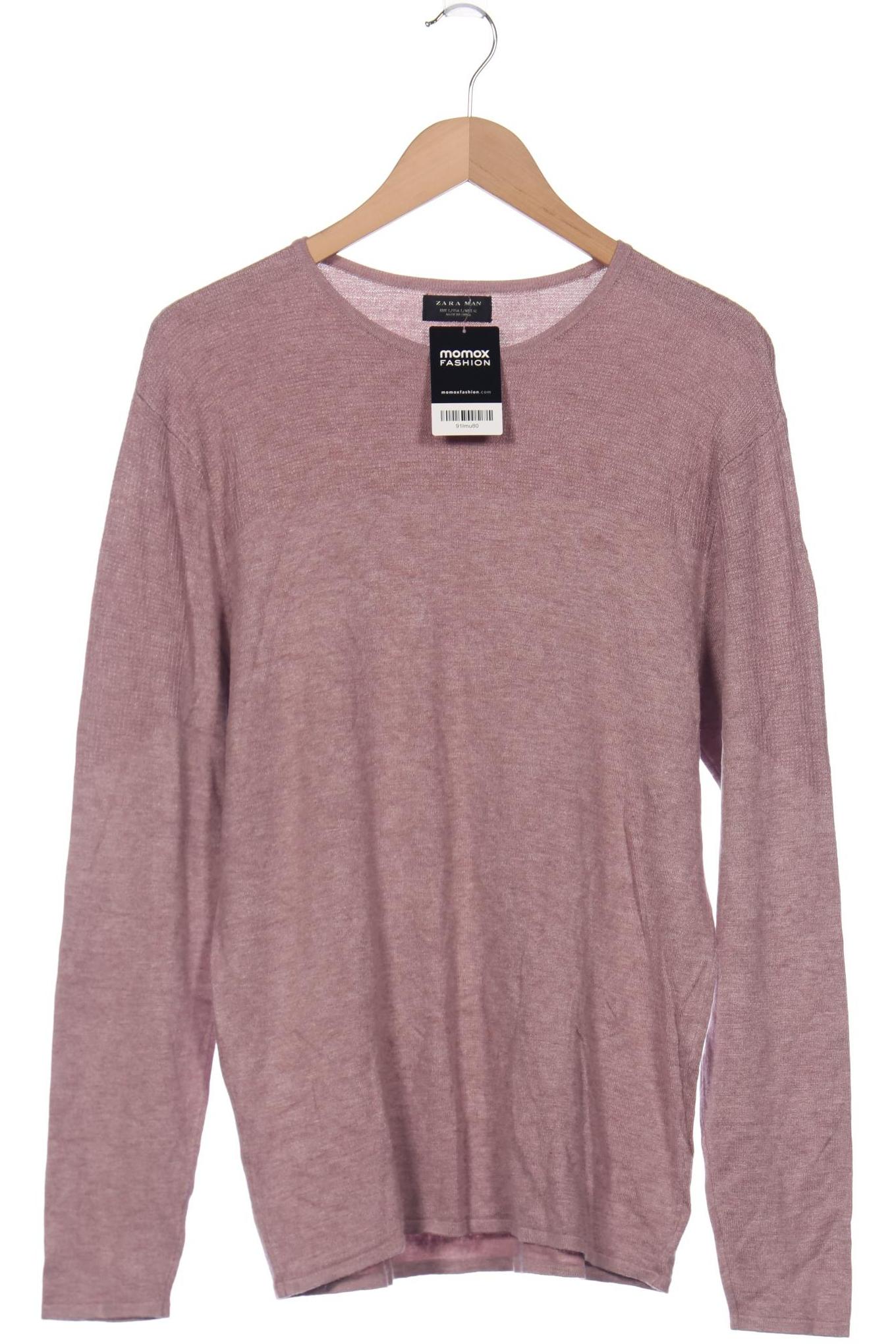

ZARA Herren Pullover, pink