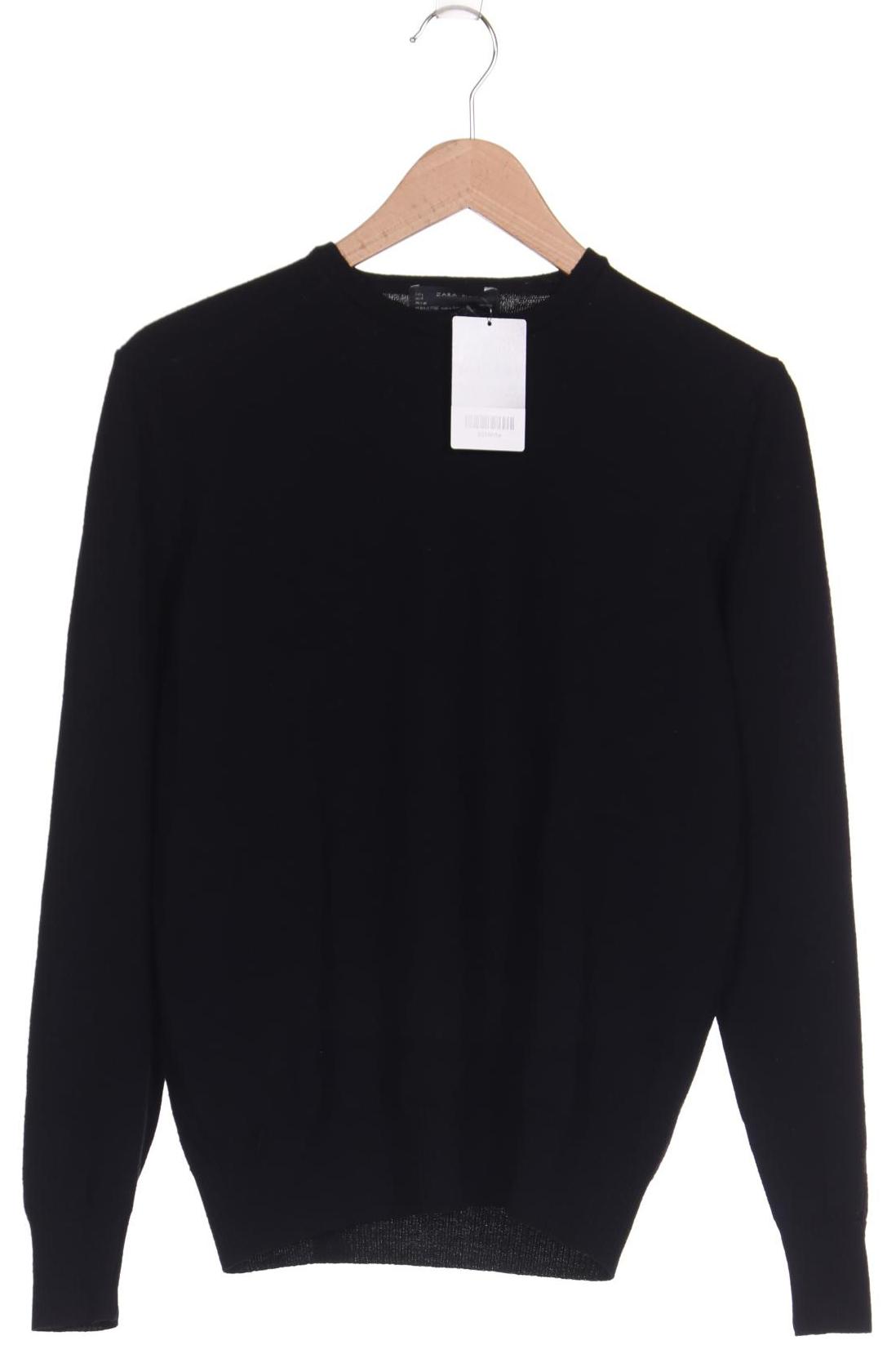 

ZARA Herren Pullover, schwarz