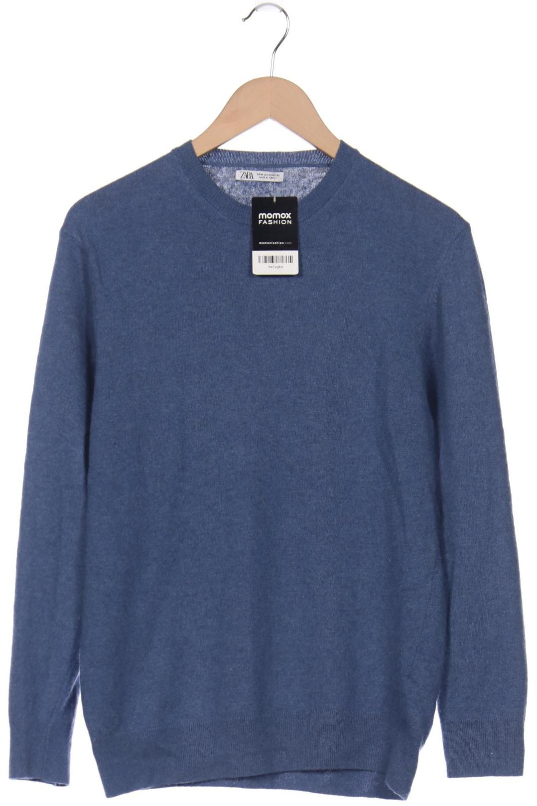 

ZARA Herren Pullover, blau