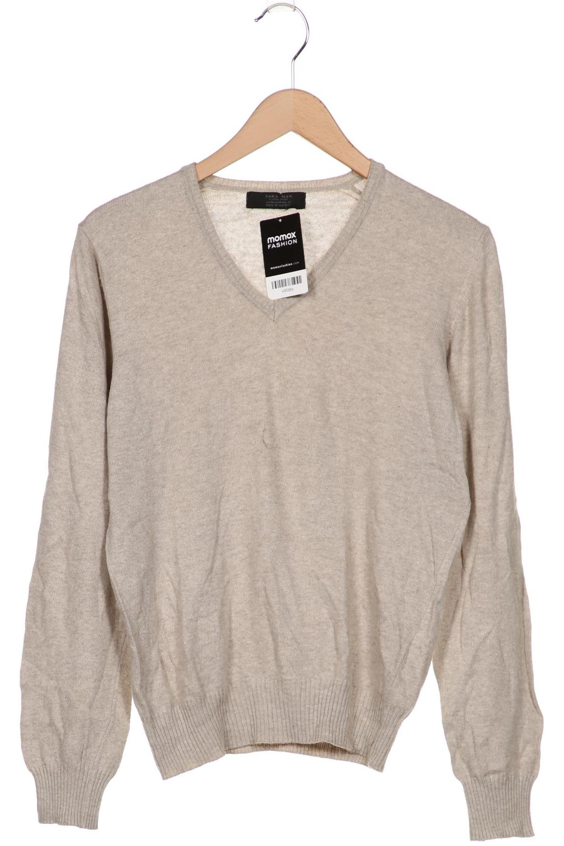

ZARA Herren Pullover, beige