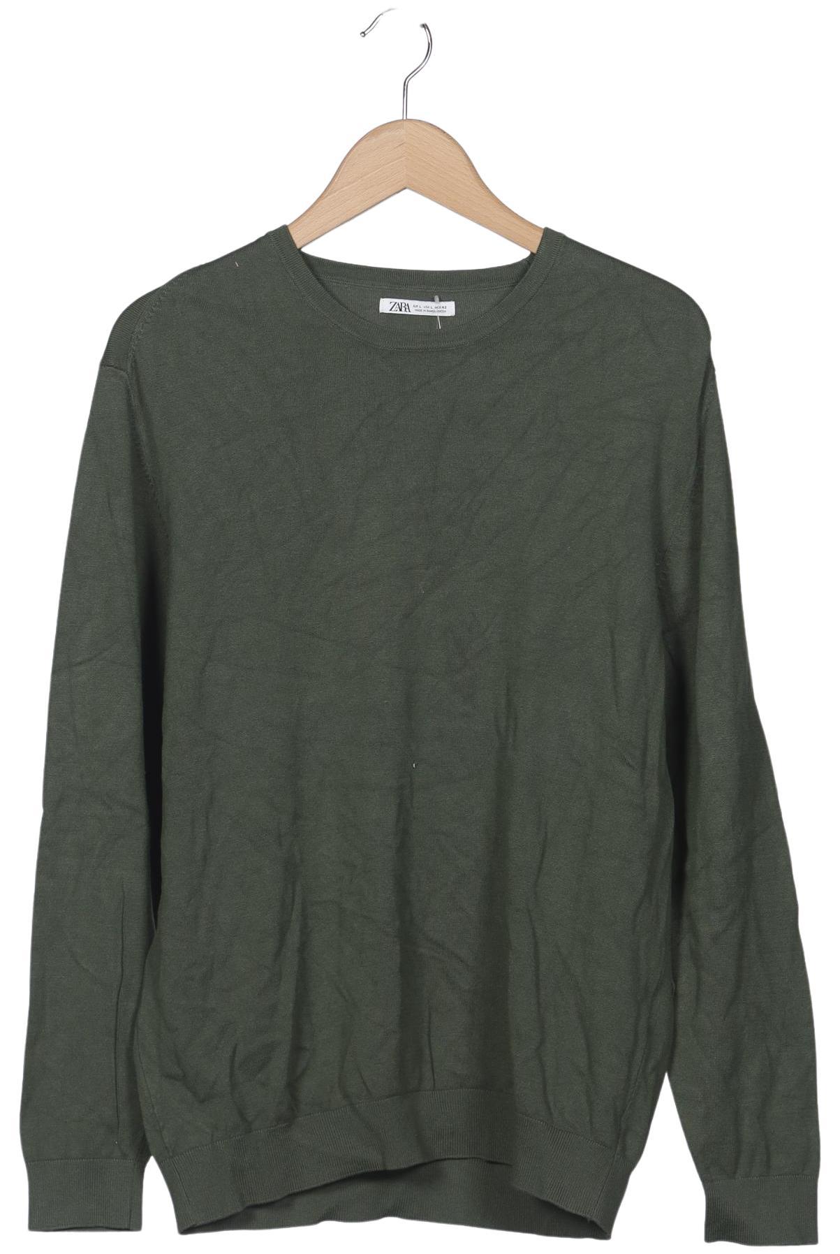 

Zara Herren Pullover, grün, Gr. 52