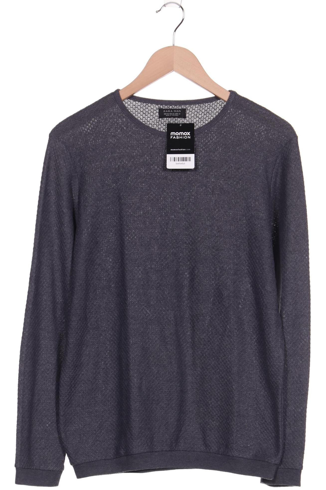 

ZARA Herren Pullover, grau