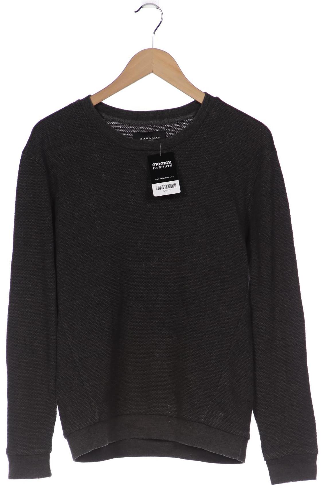 

ZARA Herren Pullover, grau