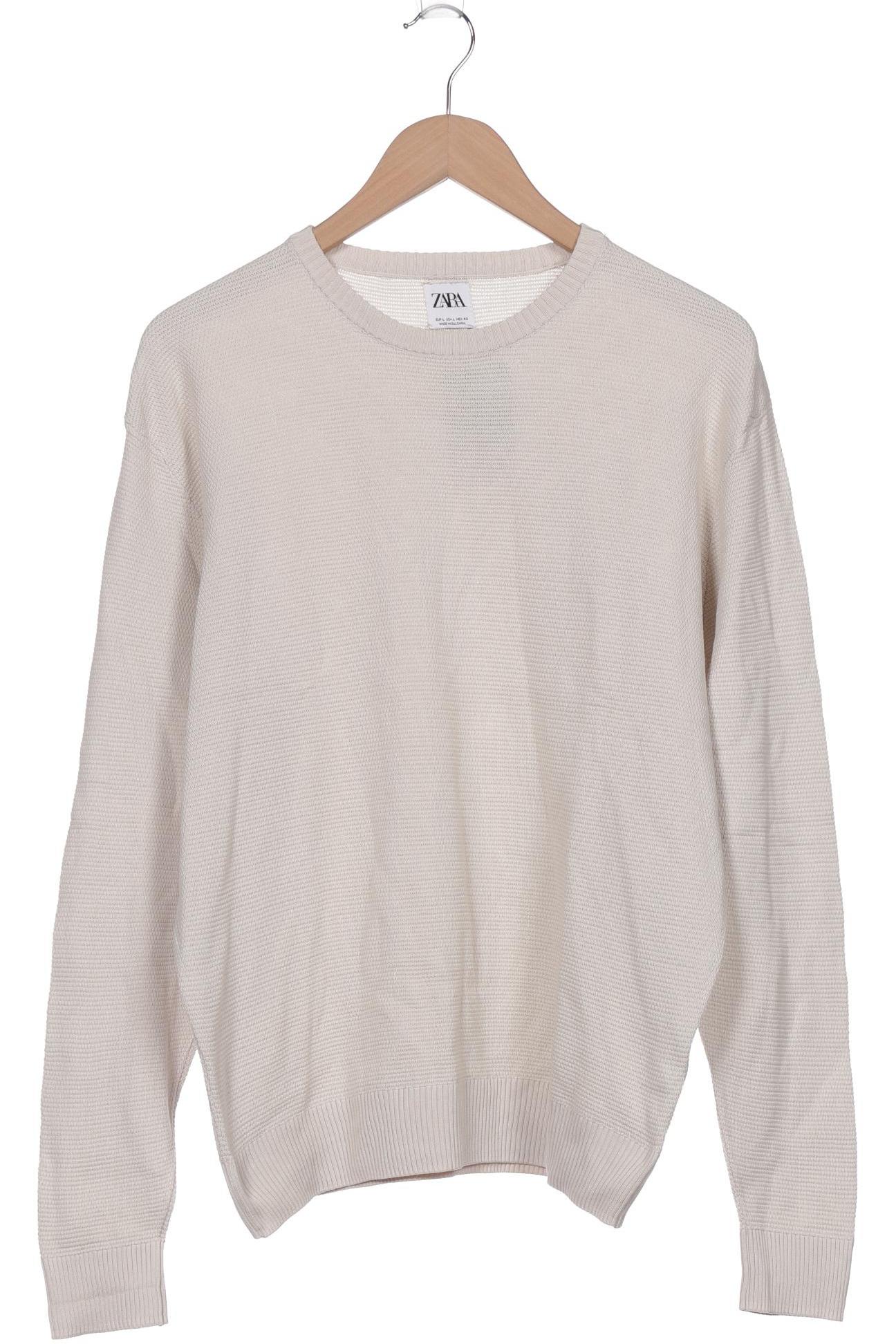 

ZARA Herren Pullover, beige