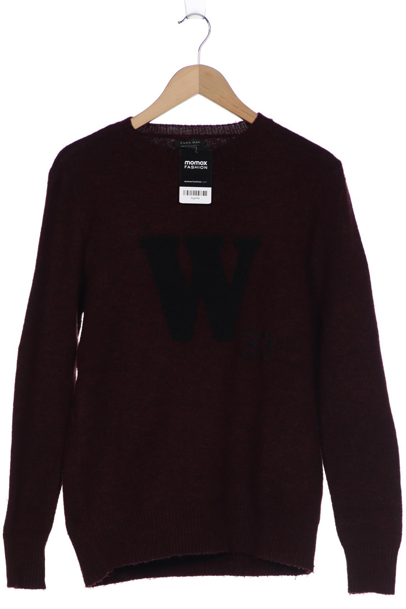 

Zara Herren Pullover, bordeaux, Gr. 48
