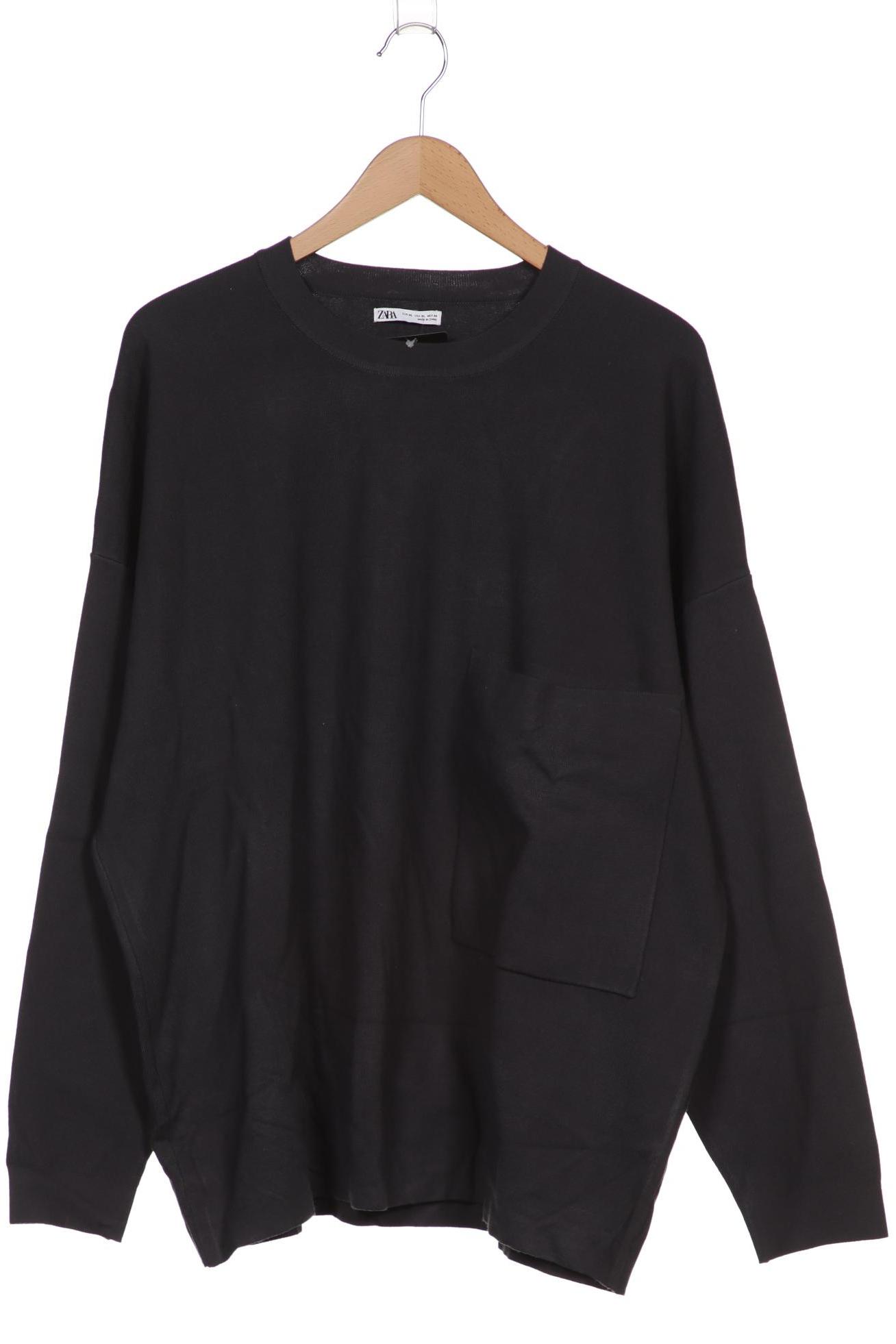 

ZARA Herren Pullover, grau