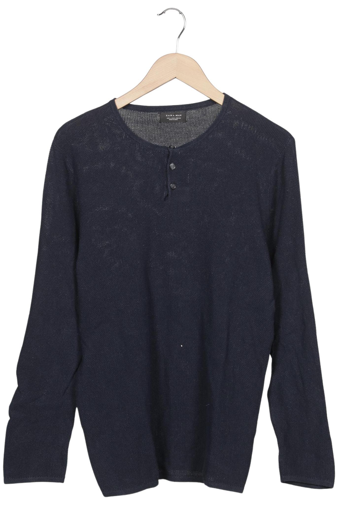 

Zara Herren Pullover, marineblau, Gr. 52
