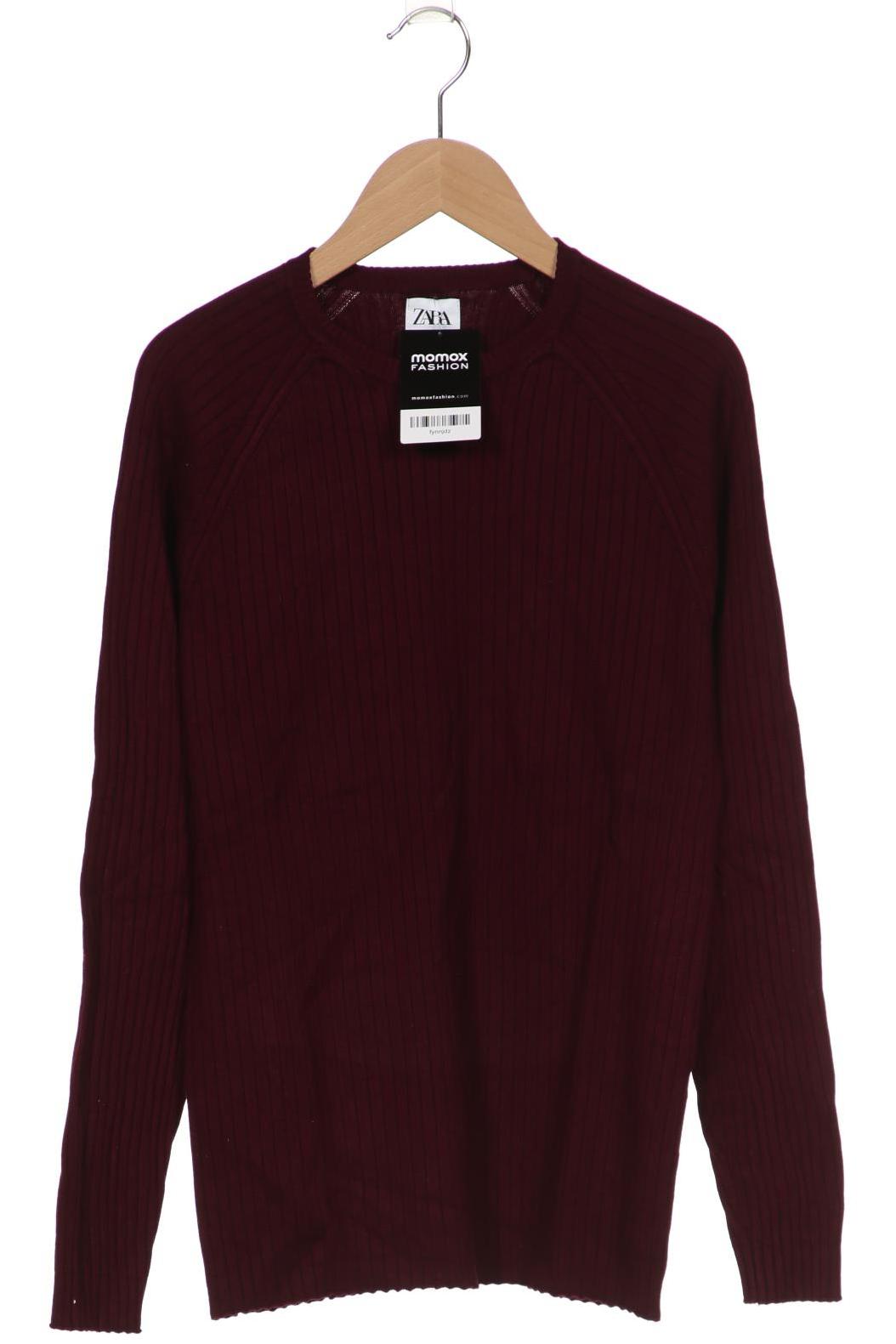 

ZARA Herren Pullover, bordeaux