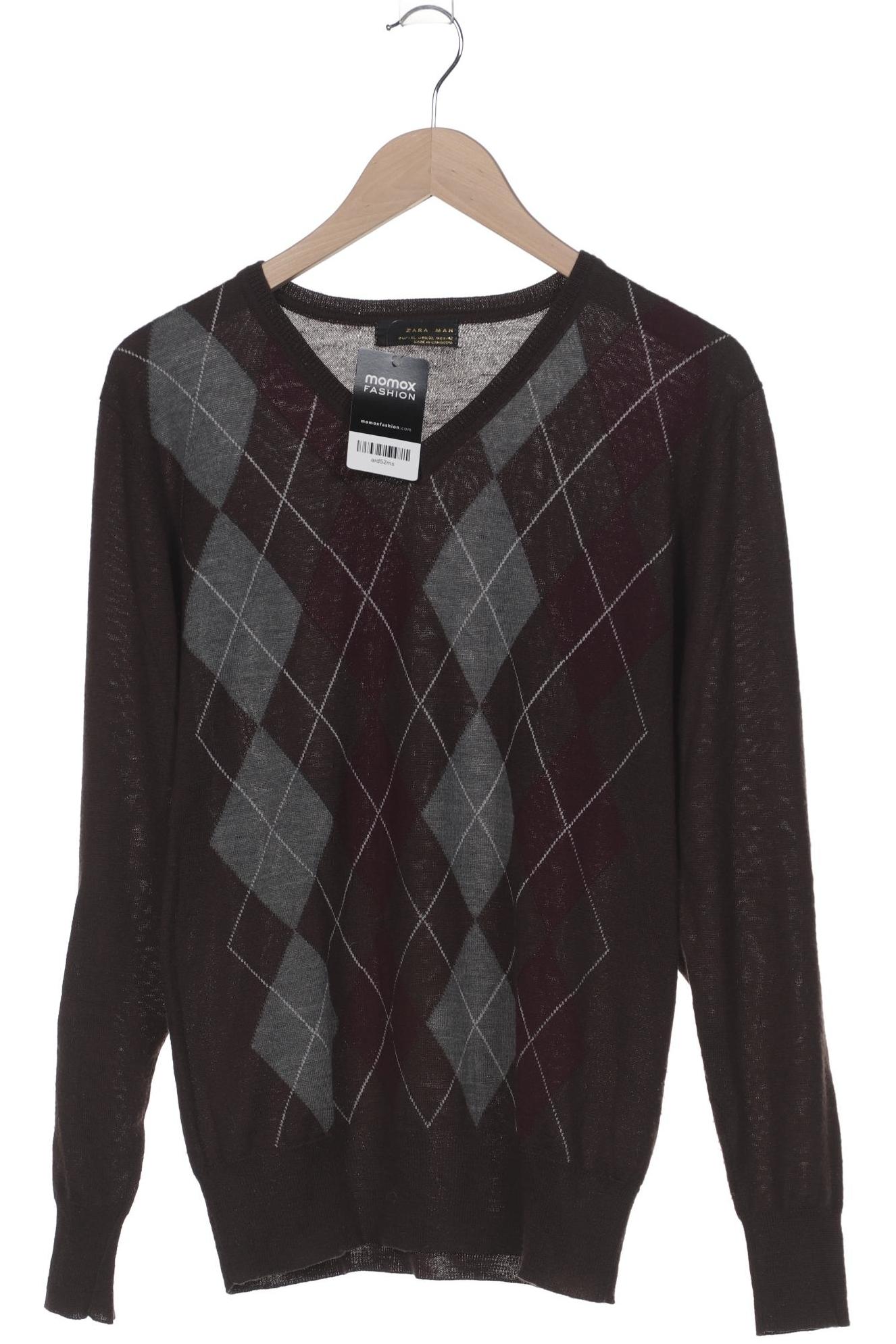 

Zara Herren Pullover, braun, Gr. 54